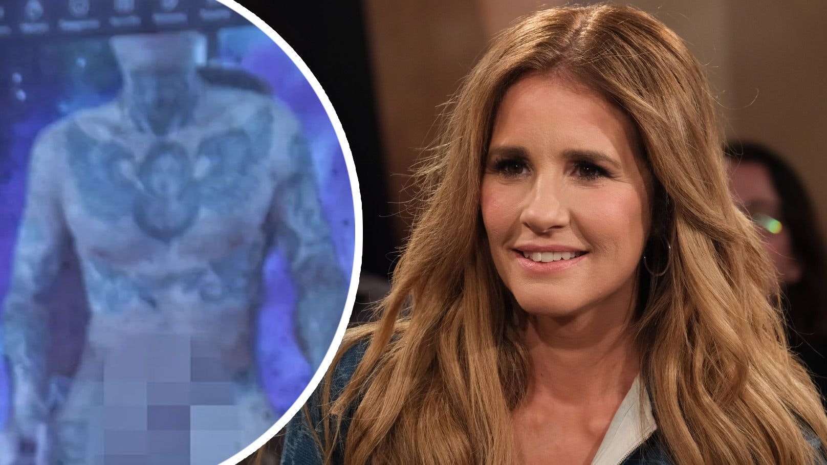 Mareile Höppner zeigt in einer Sendung den Mann, der ihr ständig Nacktbilder schickt.