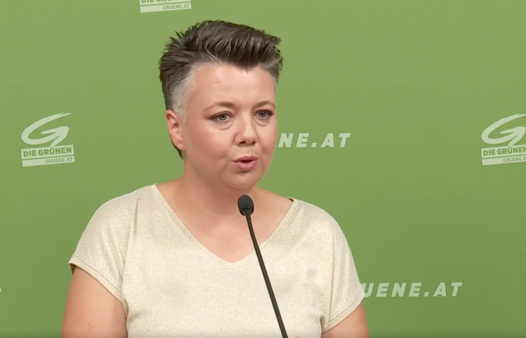 Grünen Generalsekretärin Olga Voglauer