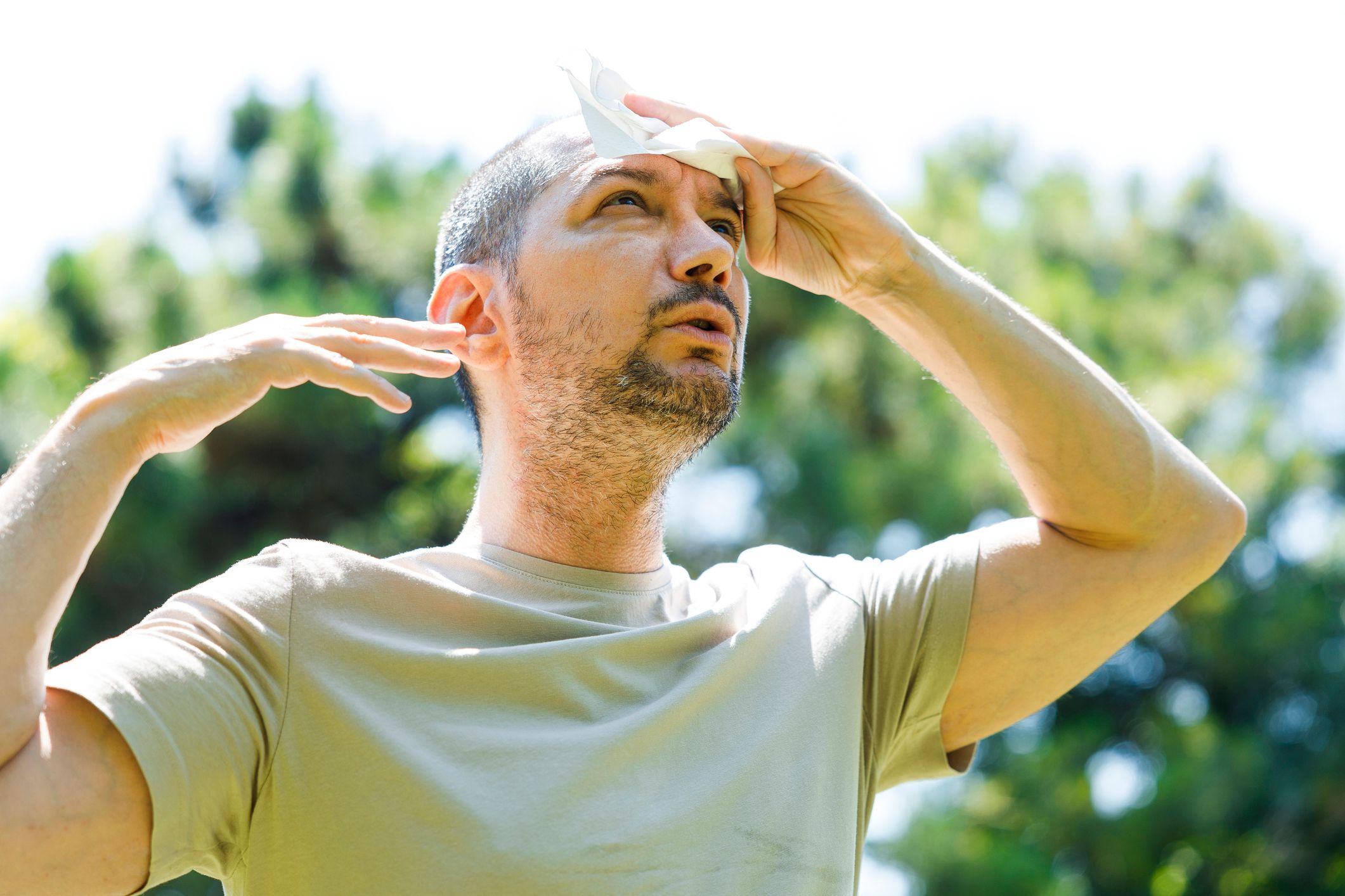 Die Gehirntätigkeit wird bei Hitze verlangsamt und insgesamt deutlich herabgesetzt.