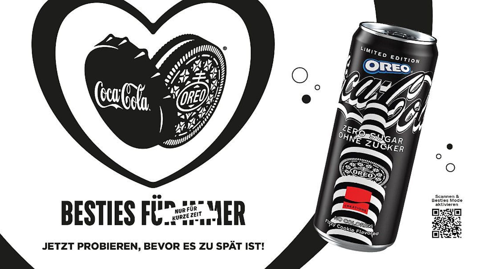 Ab Anfang September findet sich die neue Limited Edition in der markant in schwarz-weiß gehaltenen 250ml-Dose in den Regalen heimischer Supermärkte.