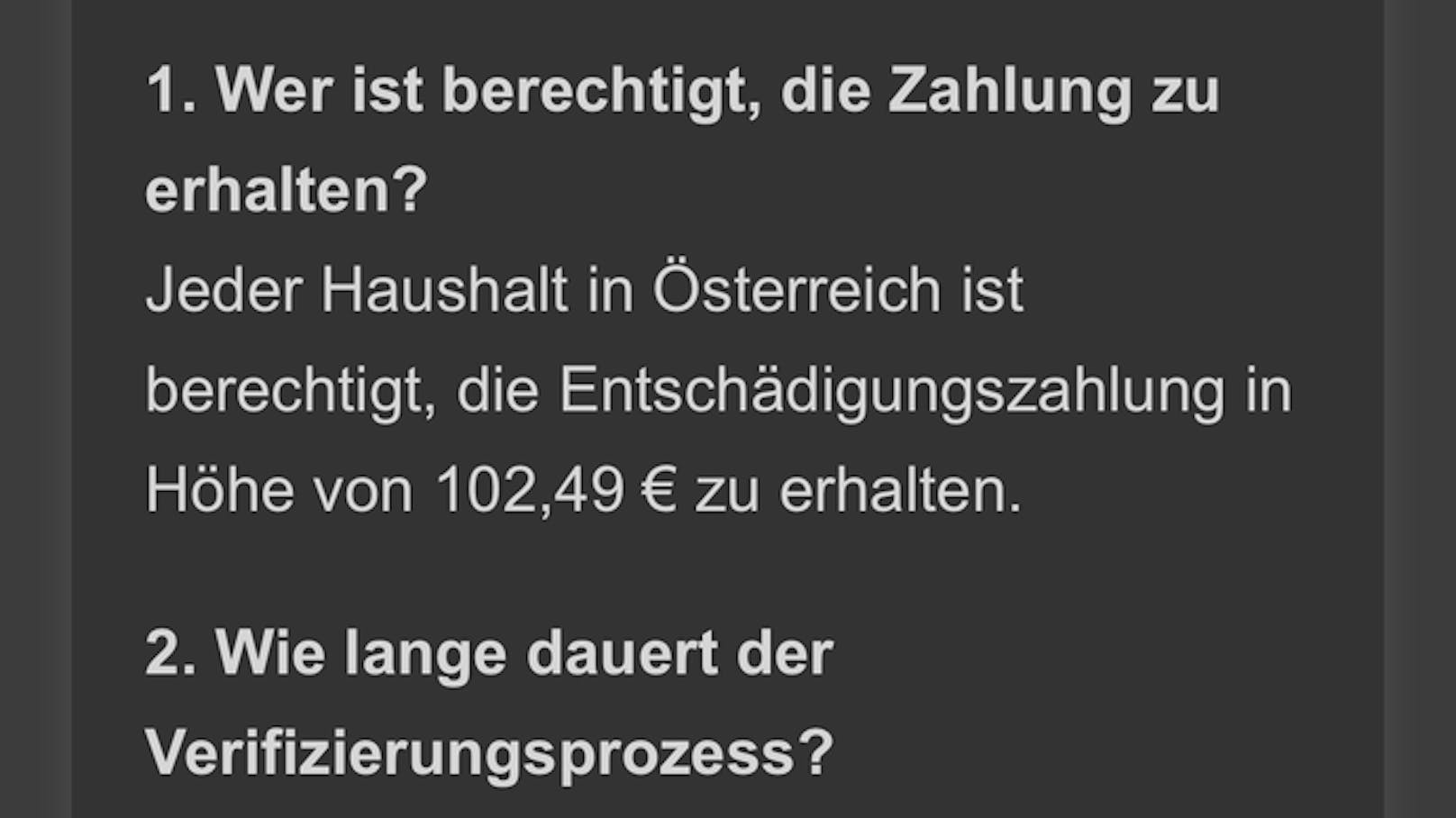 Es klingt easy: Jeder kann angeblich das Geld bekommen.