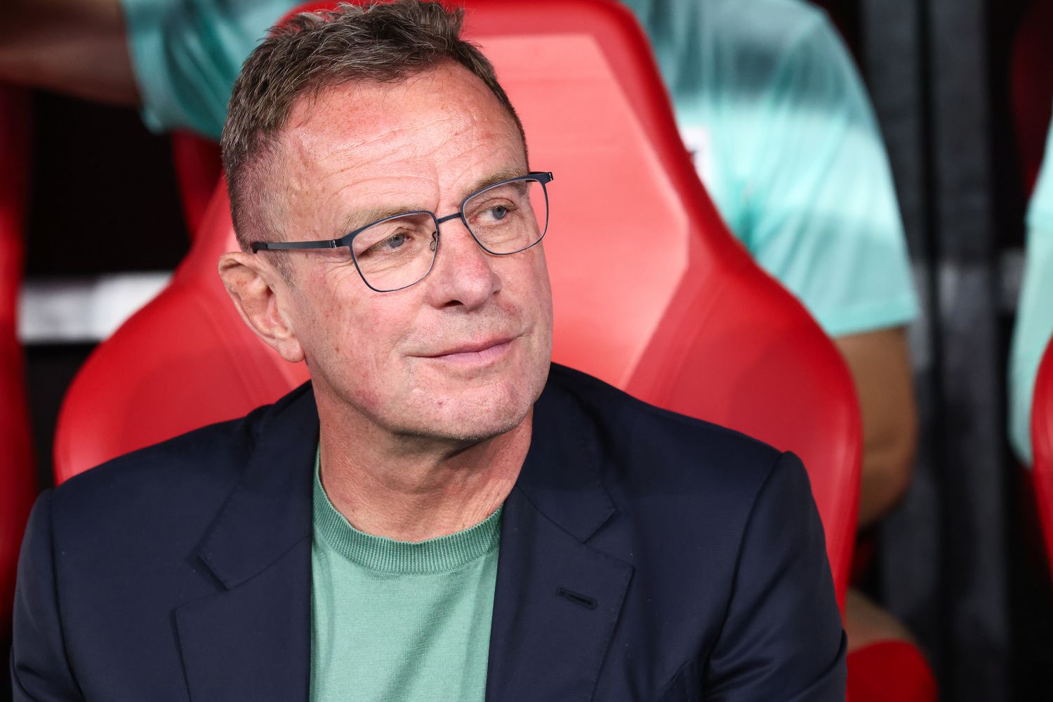 Österreichs Teamchef Ralf Rangnick: Heiß begehrt auf der Insel.