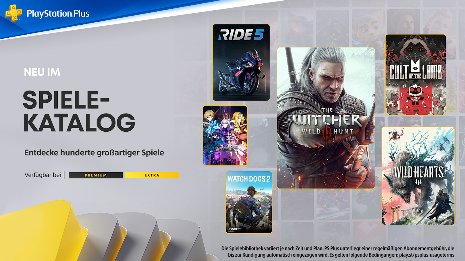 PlayStation Plus Extra- & Premium-Neuzugänge im August.