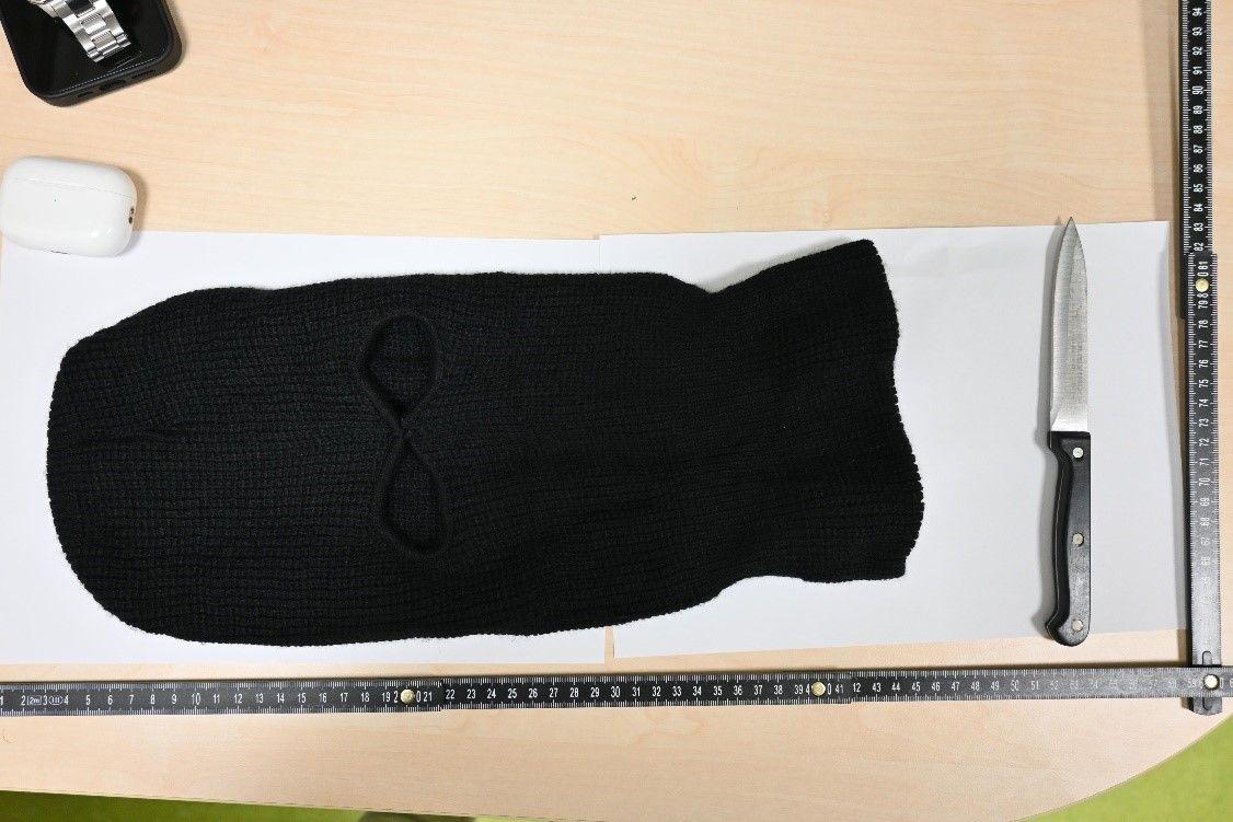 Ein 18-Jähriger wollte einen Supermarkt mit einem Küchenmesser ausrauben.