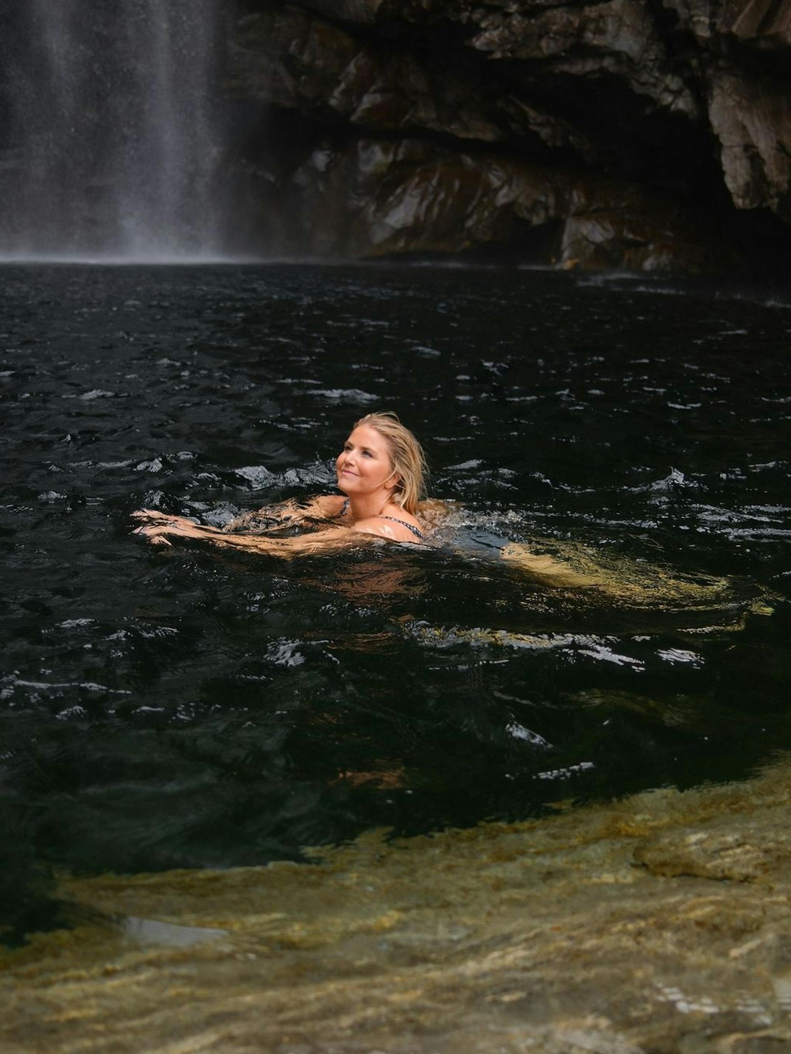 <strong>Beatrice Egli</strong> schwimmt nicht nur gerne im Erfolg.