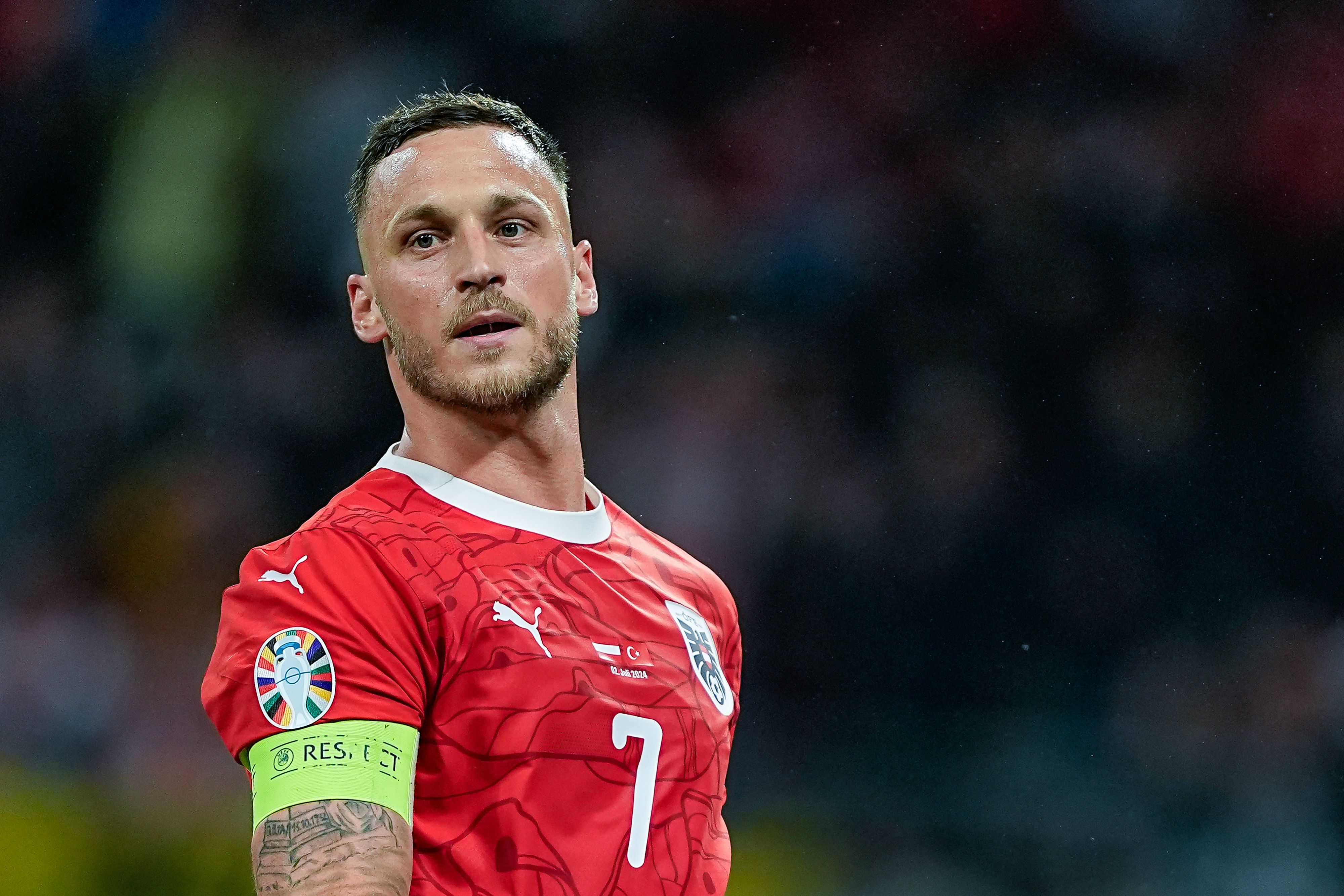 Fußball-Star Marko Arnautovic. 