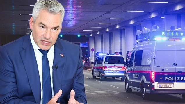 Bundeskanzler Karl Nehammer will alle Polizisten mit Tasern ausstatten.