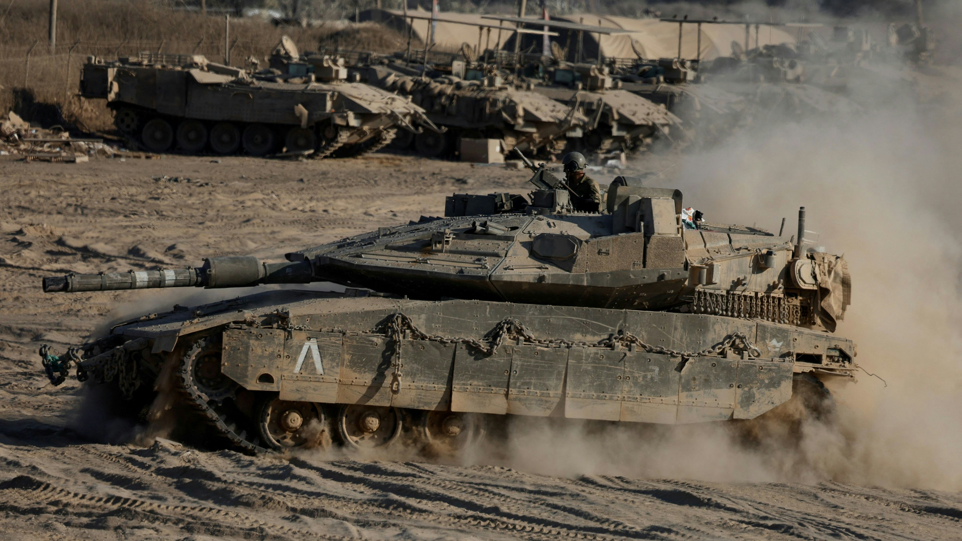 Israel wirft viel Personal und Material in die Schlacht gegen die Hamas.