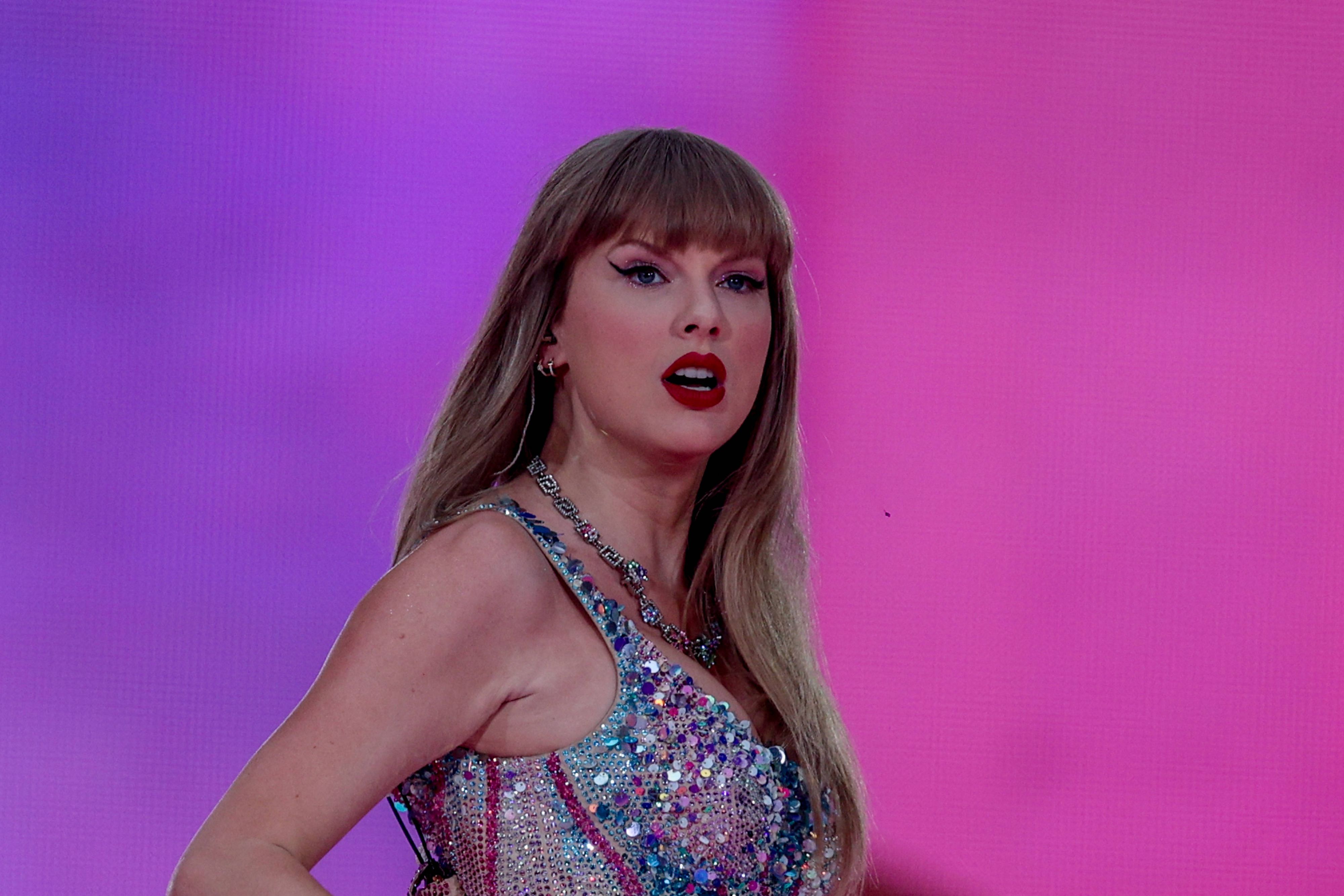 Taylor Swift setzt ihre Tour in England fort.