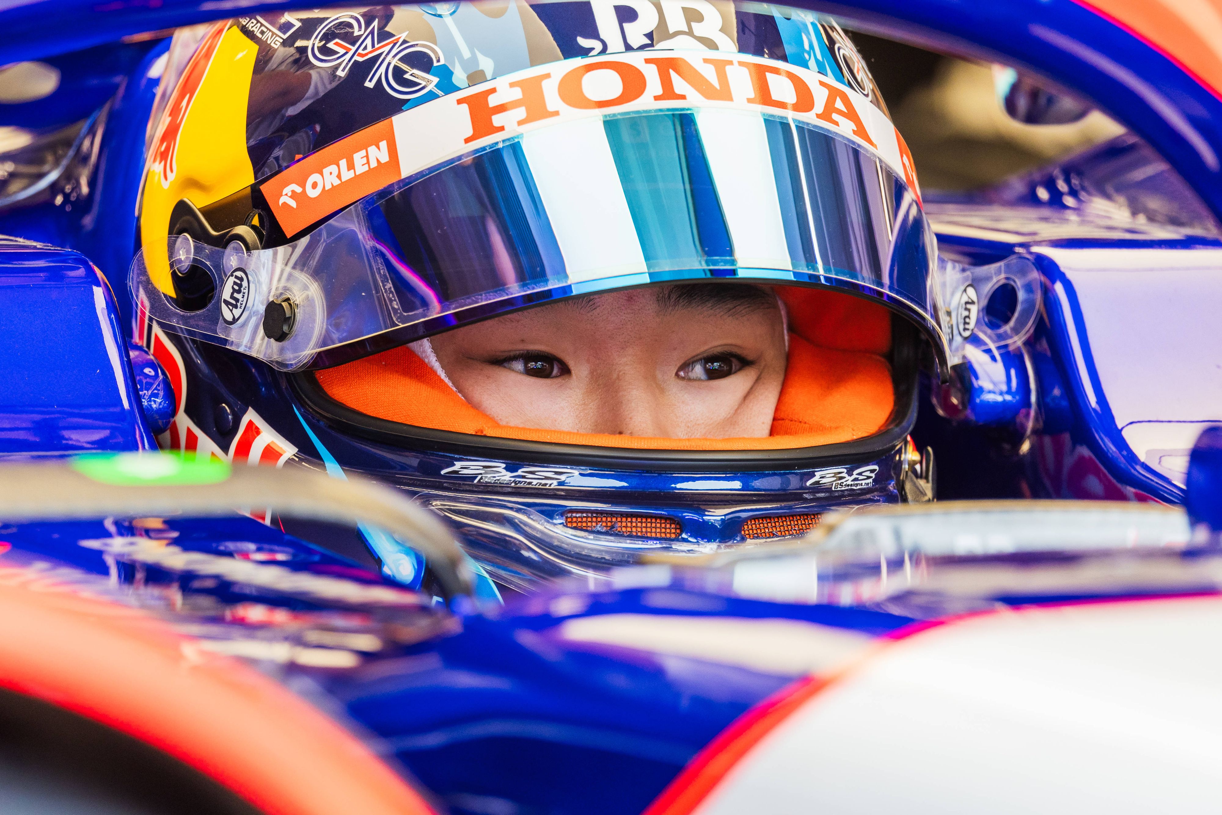 Racing-Bulls-Ass Yuki Tsunoda. 