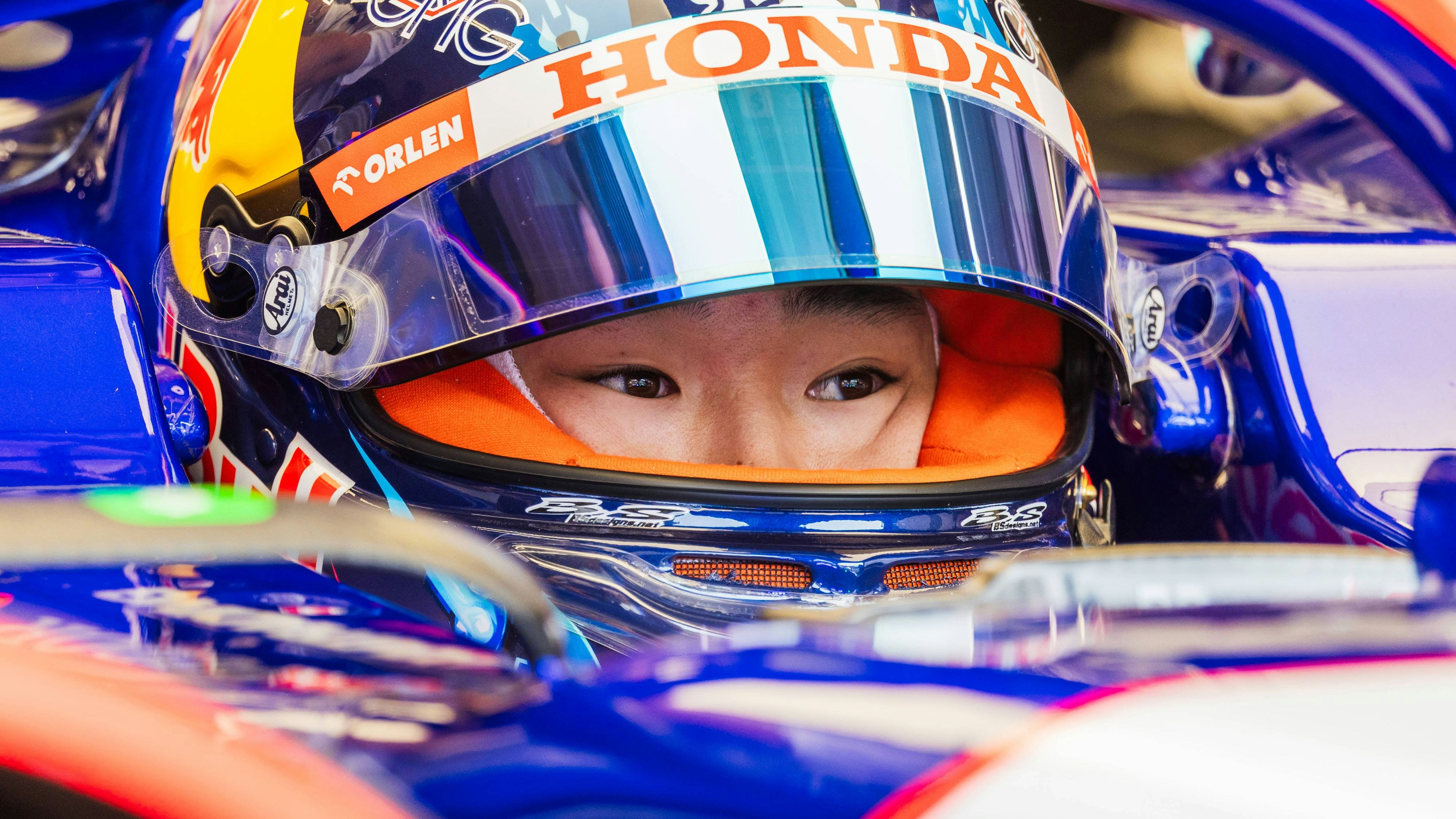 Racing-Bulls-Ass Yuki Tsunoda. 