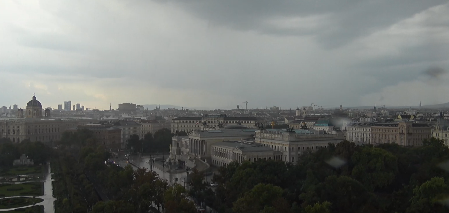 Eine verhängnisvolle Starkregen-Walze rollte am 17. August über Wien.