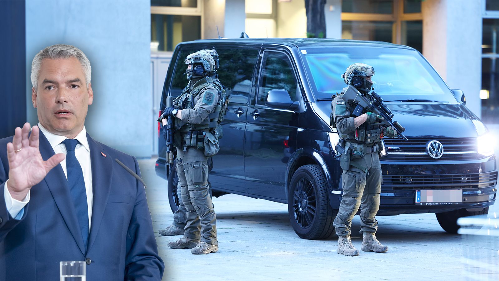 Jener Afghane, der eine Morddrohung gegen Karl Nehammer gerichtet hat, wurde in Tirol festgenommen.