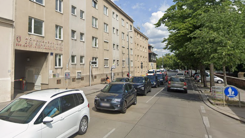 Blick in die Ruthgasse (19.). In einem Mehrparteienhaus hier wurde der Tote gefunden.