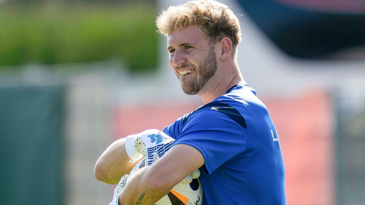 Blau-Weiß-Schlussmann Nicolas Schmid. 