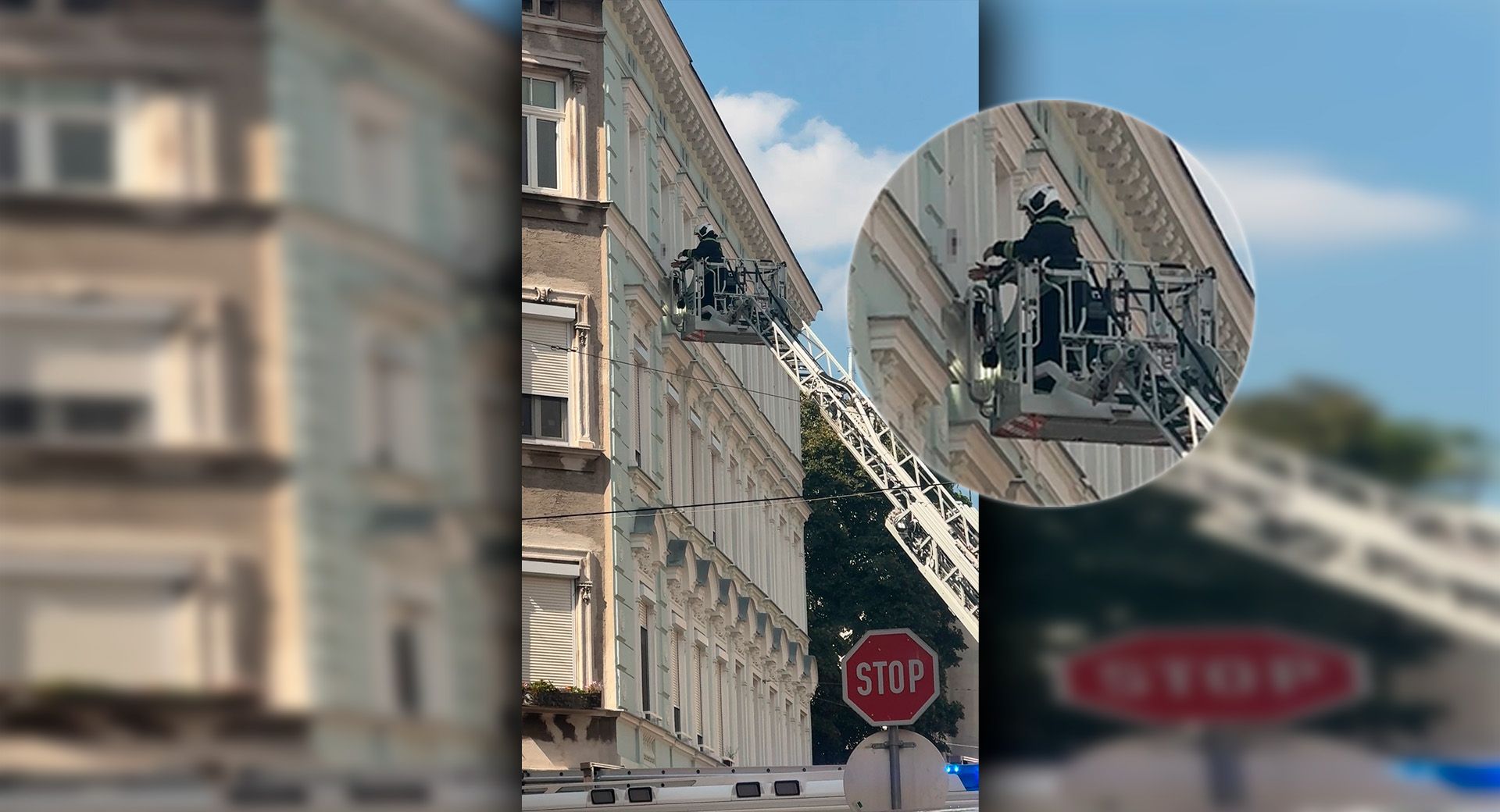 Der kleine Bub konnte rechtzeitig gerettet werden.