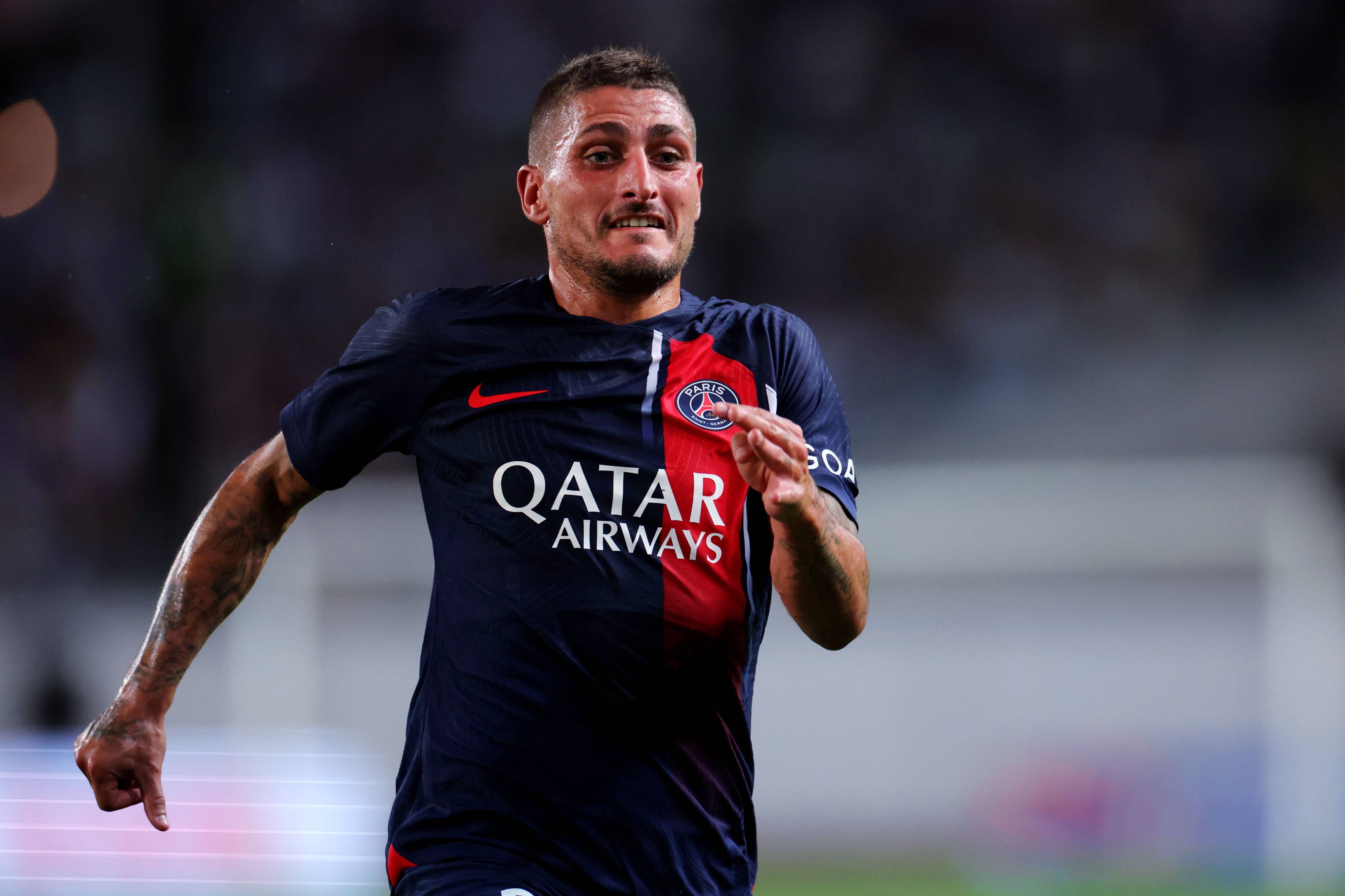 Fußball-Star Marco Verratti. 