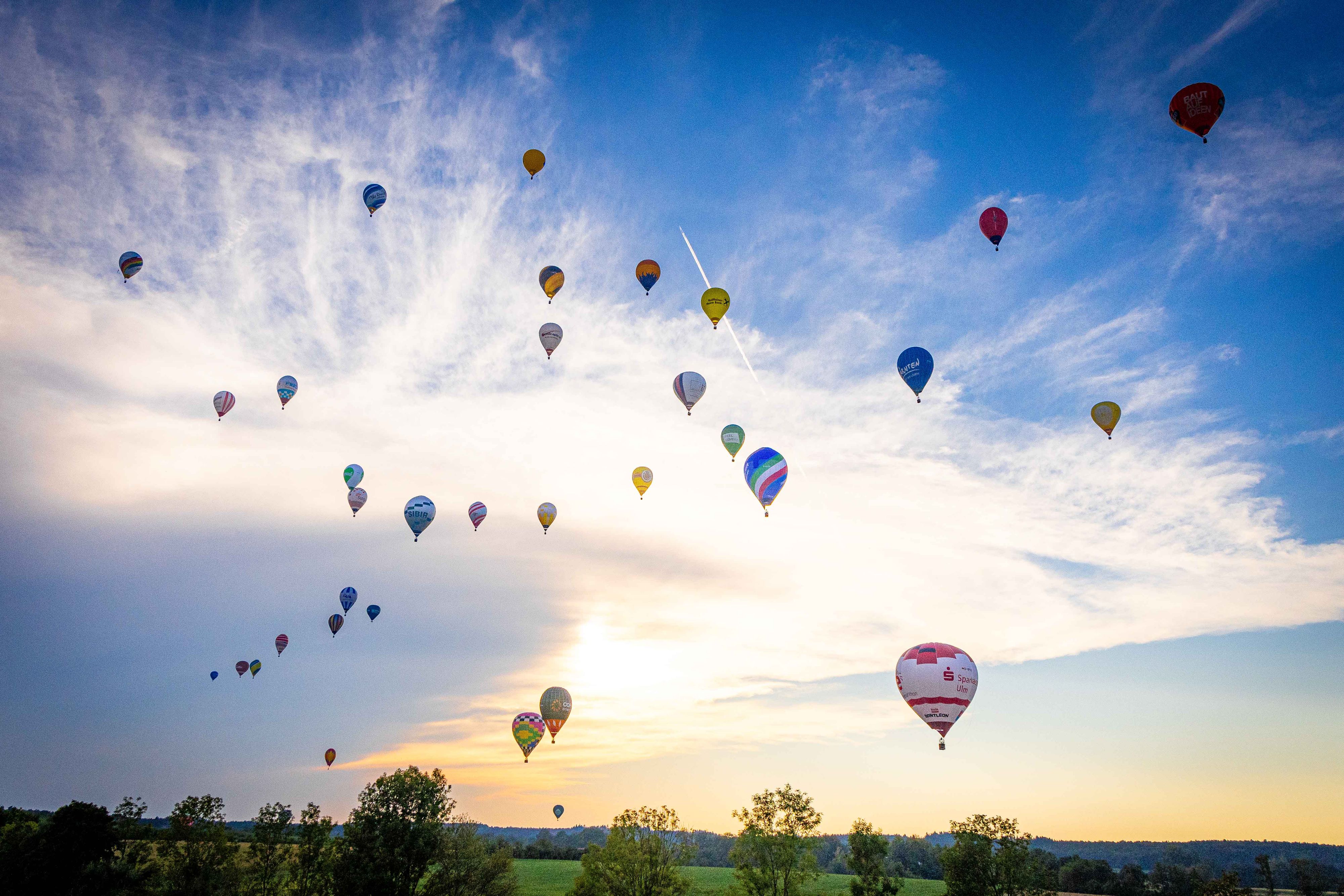 Ballon-Spektakel in Niederösterreich
