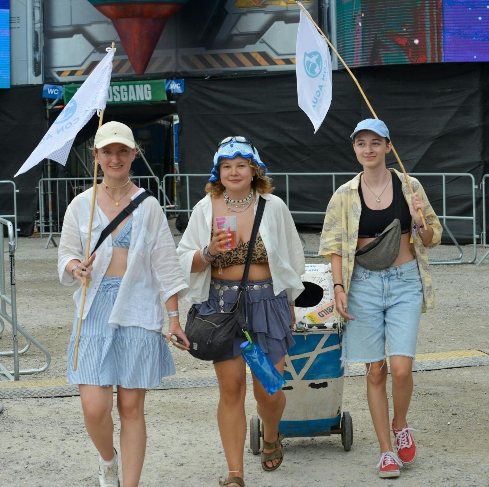 Tolle Stimmung beim Frequency-Festival in St. Pölten