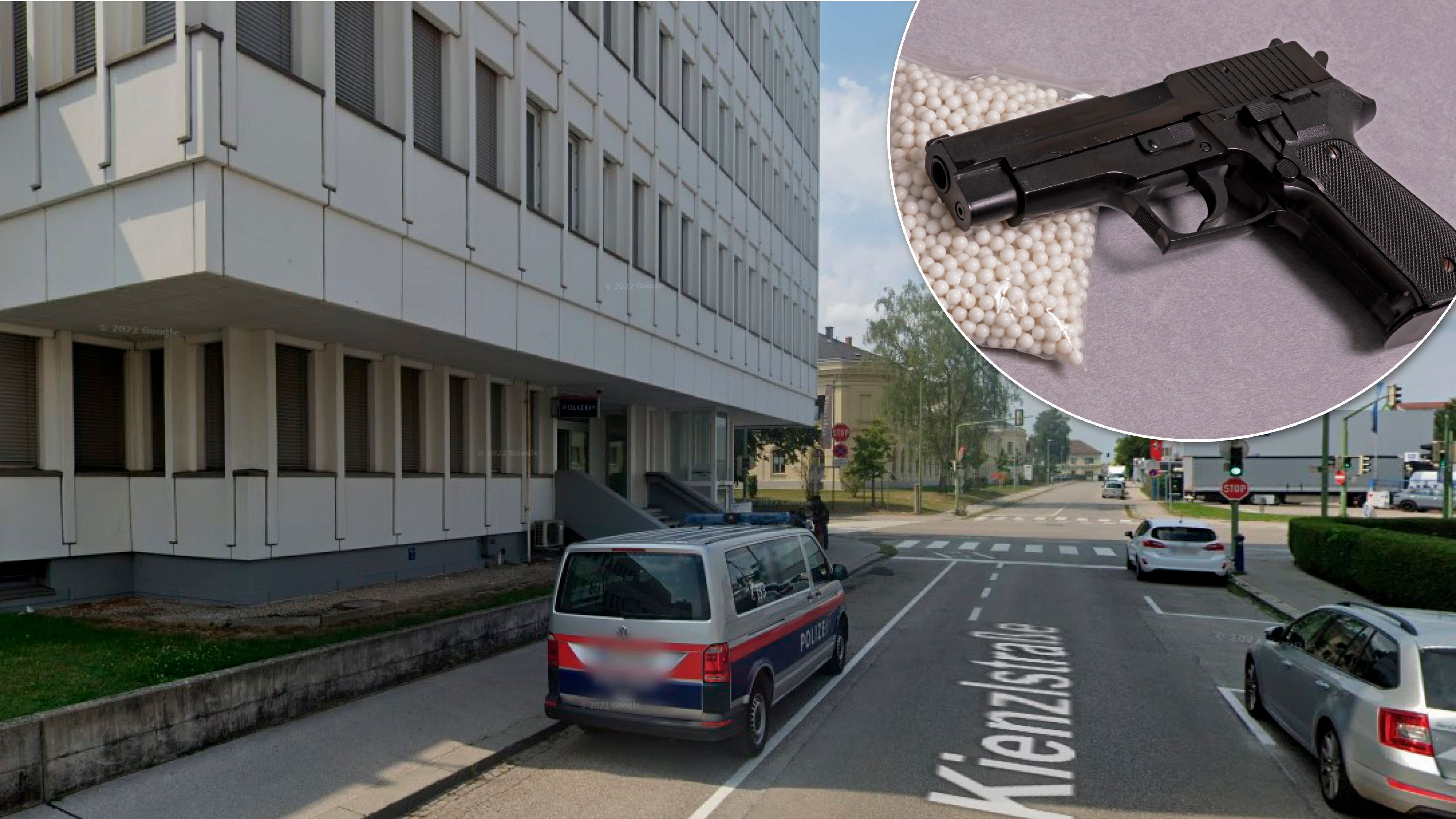 Die Polizeiinspektion Dragonerstraße in Wels erhielt per E-Mail den anonymen Hinweis. (Symbolbild)