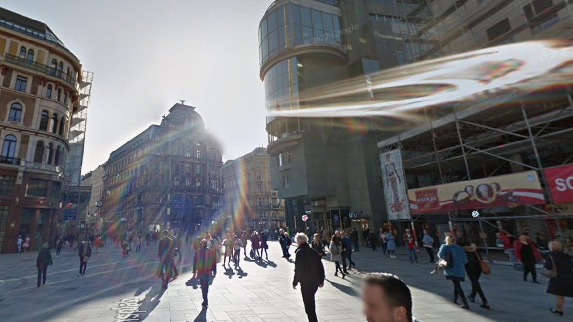 Blick auf den Stephansplatz in der Wiener Innenstadt. Symbolbild,