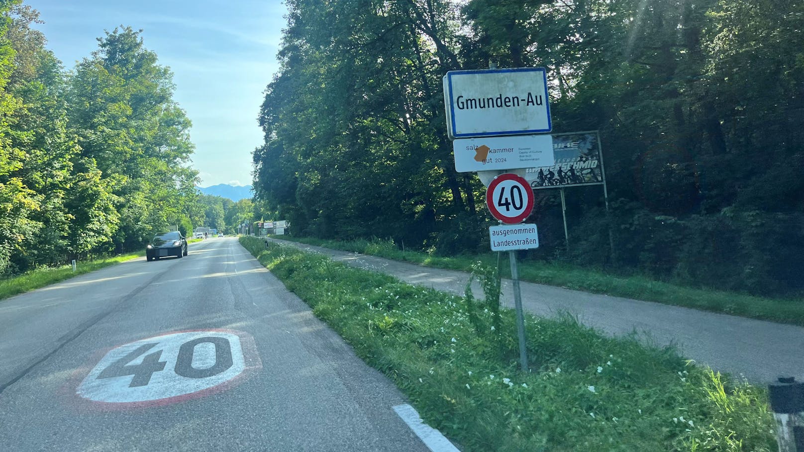 Seit zwei Jahren gelten im gesamten Gmundner Ortsgebiet 40 km/h.