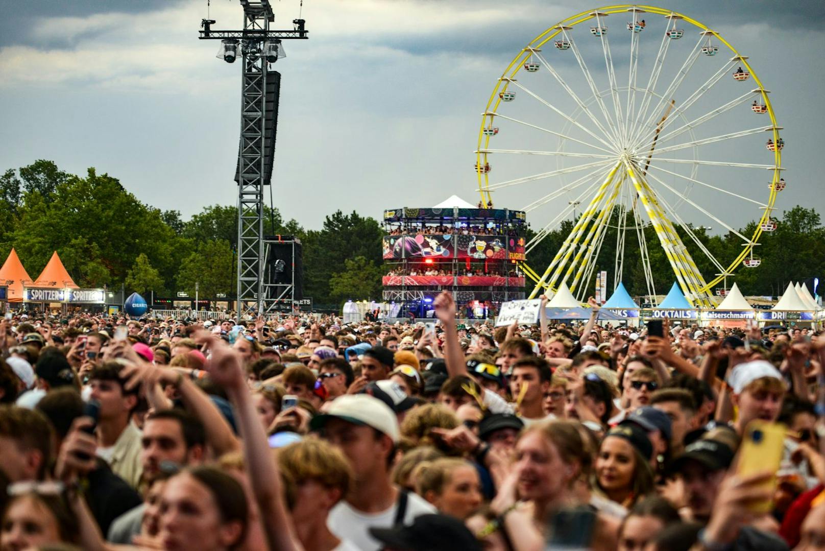 Tolle Stimmung beim Frequency-Festival in St. Pölten