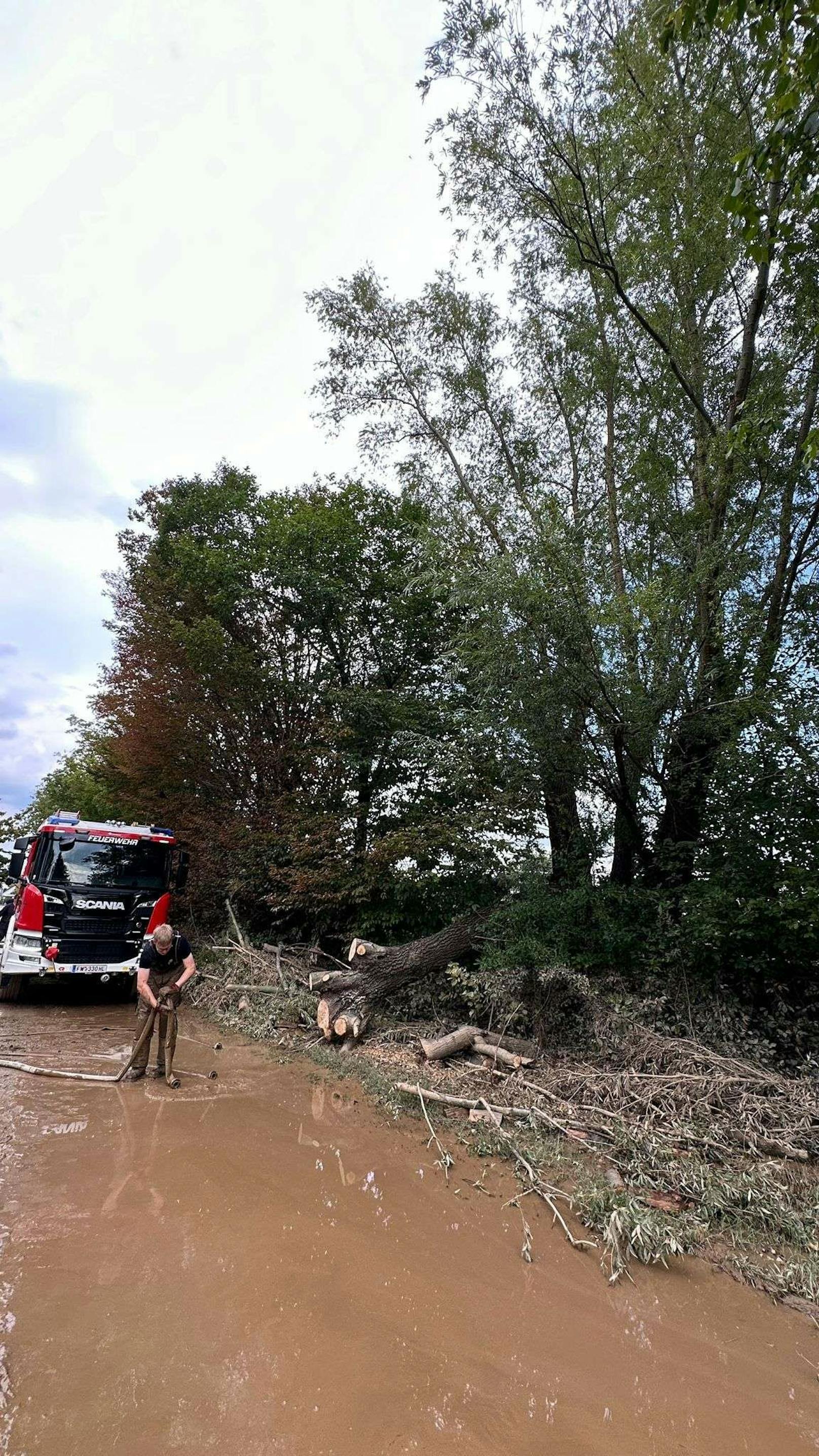 Die Feuerwehr im Einsatz