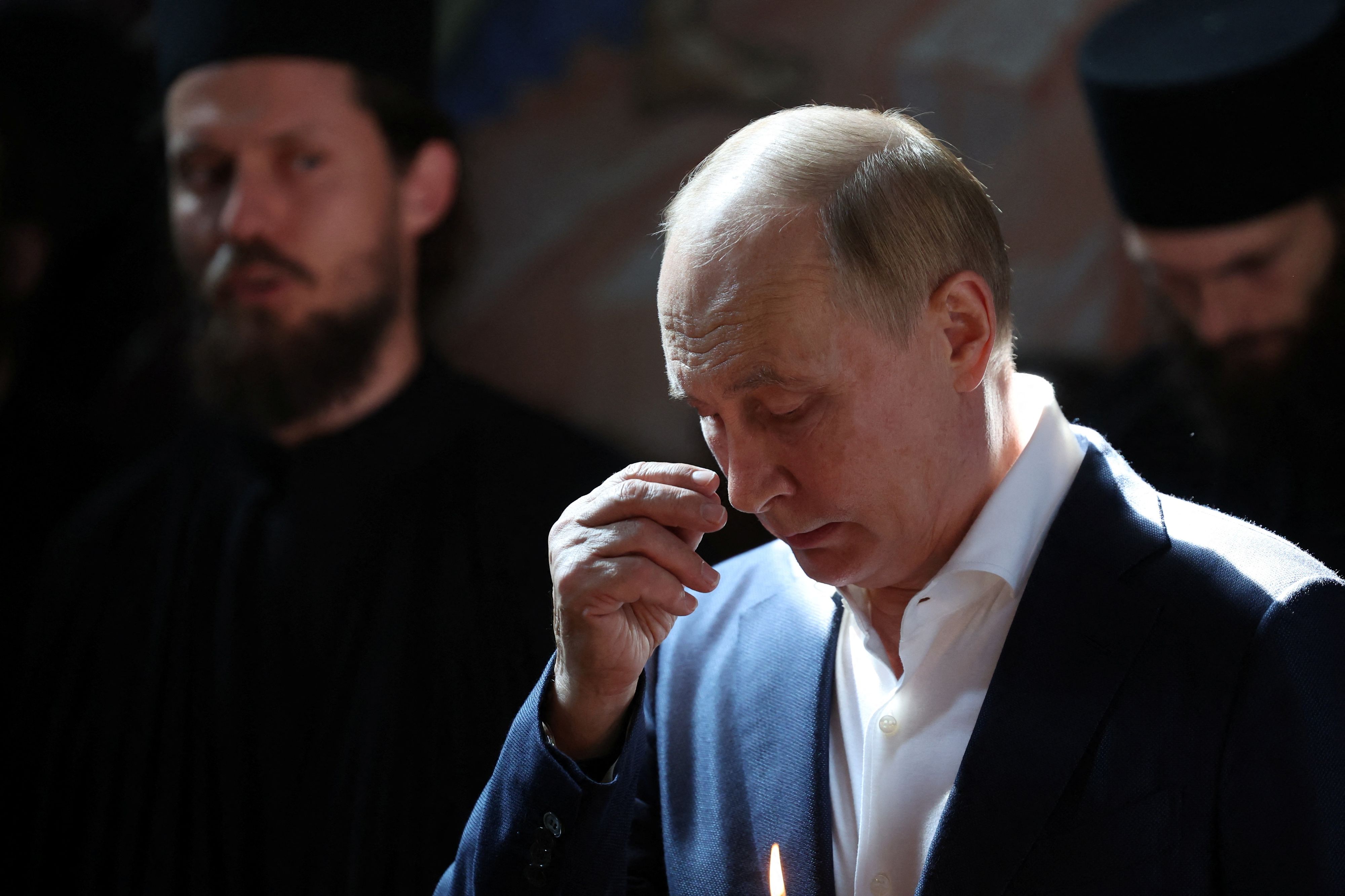 Russlands Präsident Wladimir Putin steht wegen einer ukrainischen Offensive unter Druck.