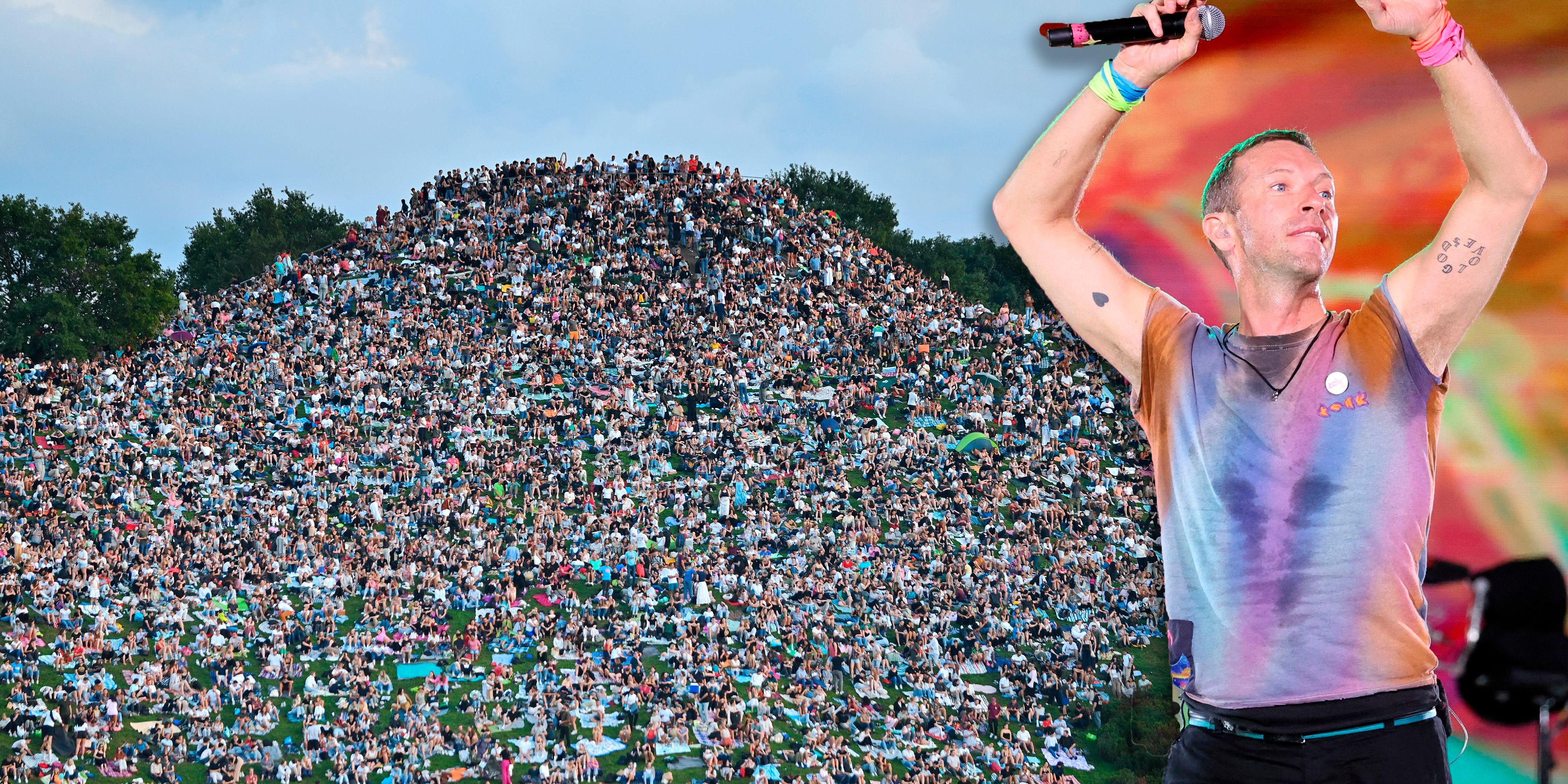 Coldplay sorgt für Massen-Ansturm in München.