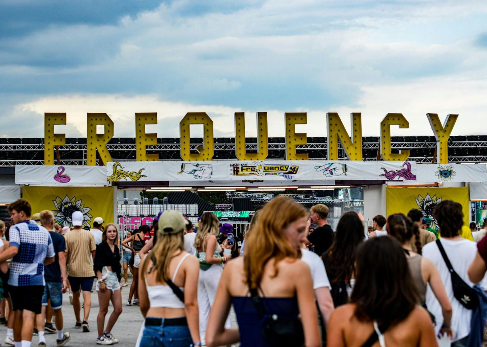 Tolle Stimmung beim Frequency-Festival in St. Pölten