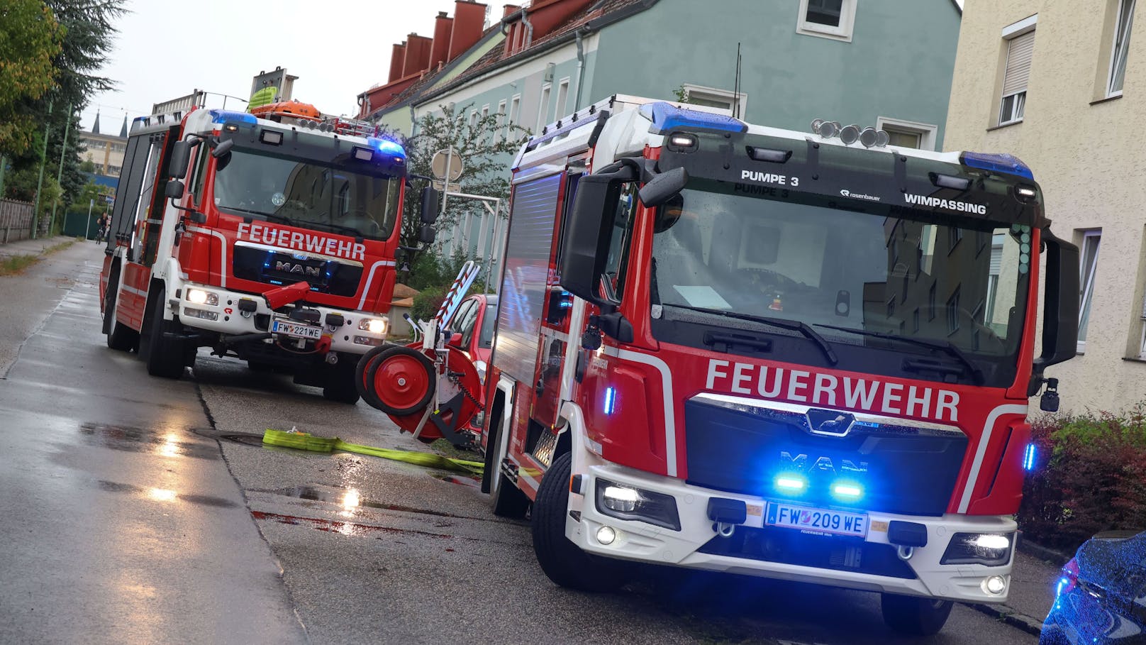 Extrem-Wetter stresst Feuerwehren – gleich 120 Einsätze