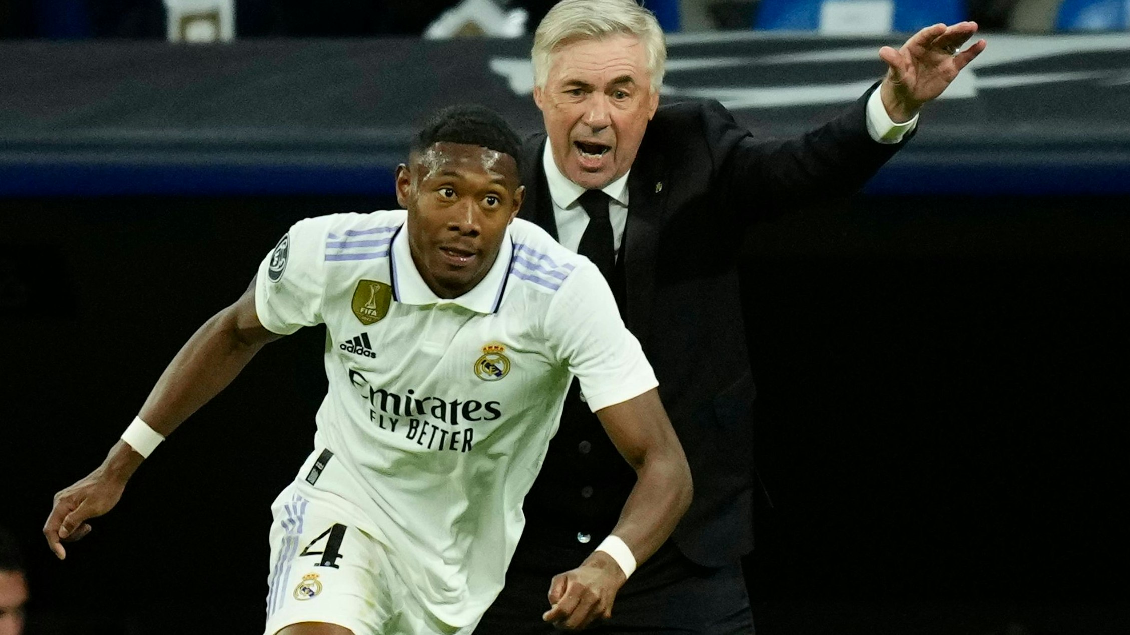 Real-Trainer Carlo Ancelotti hofft auf eine rasche Rückkehr von David Alaba.