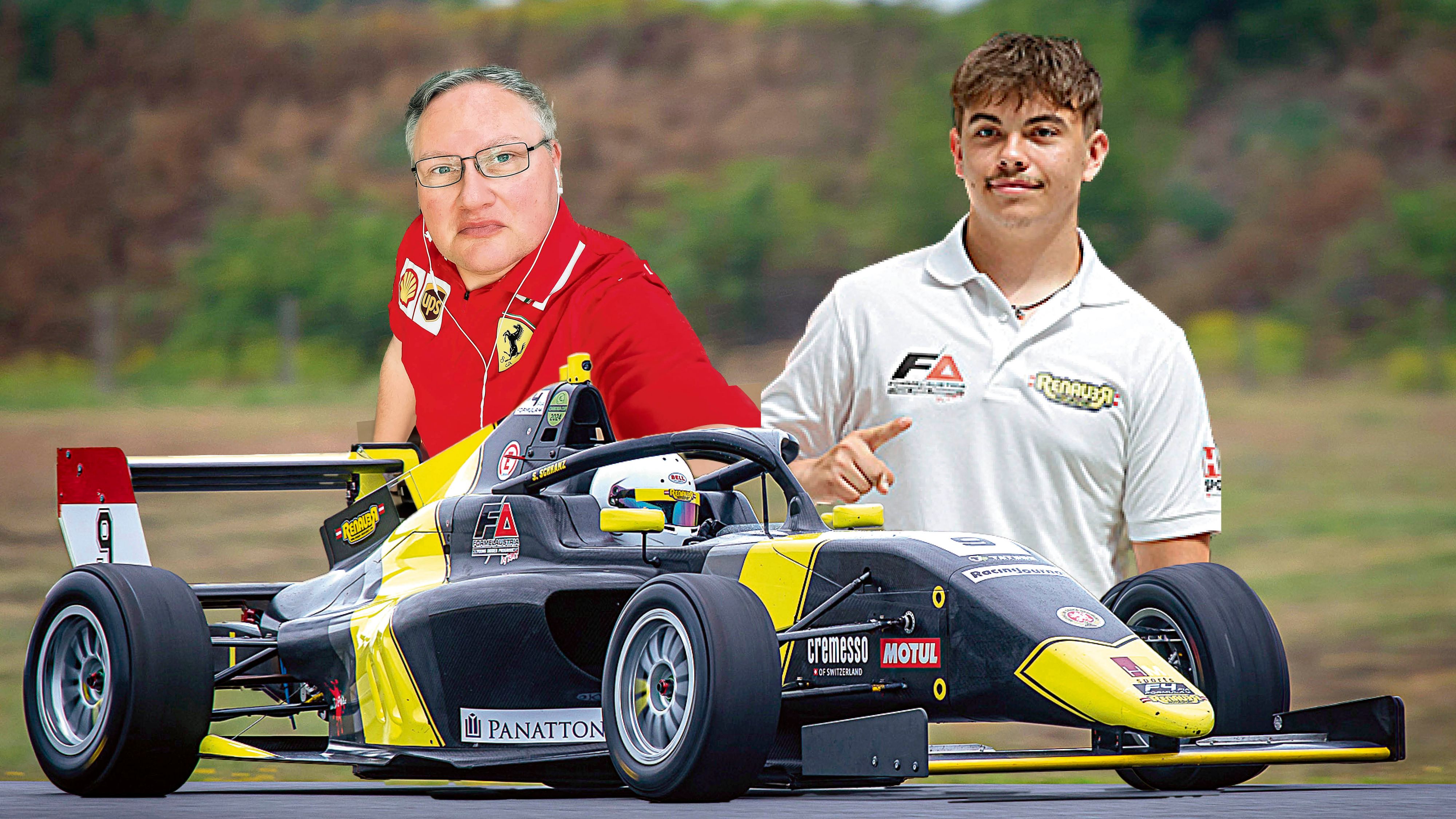 Miltner über PS-Talent Scheiblecker (r.): 