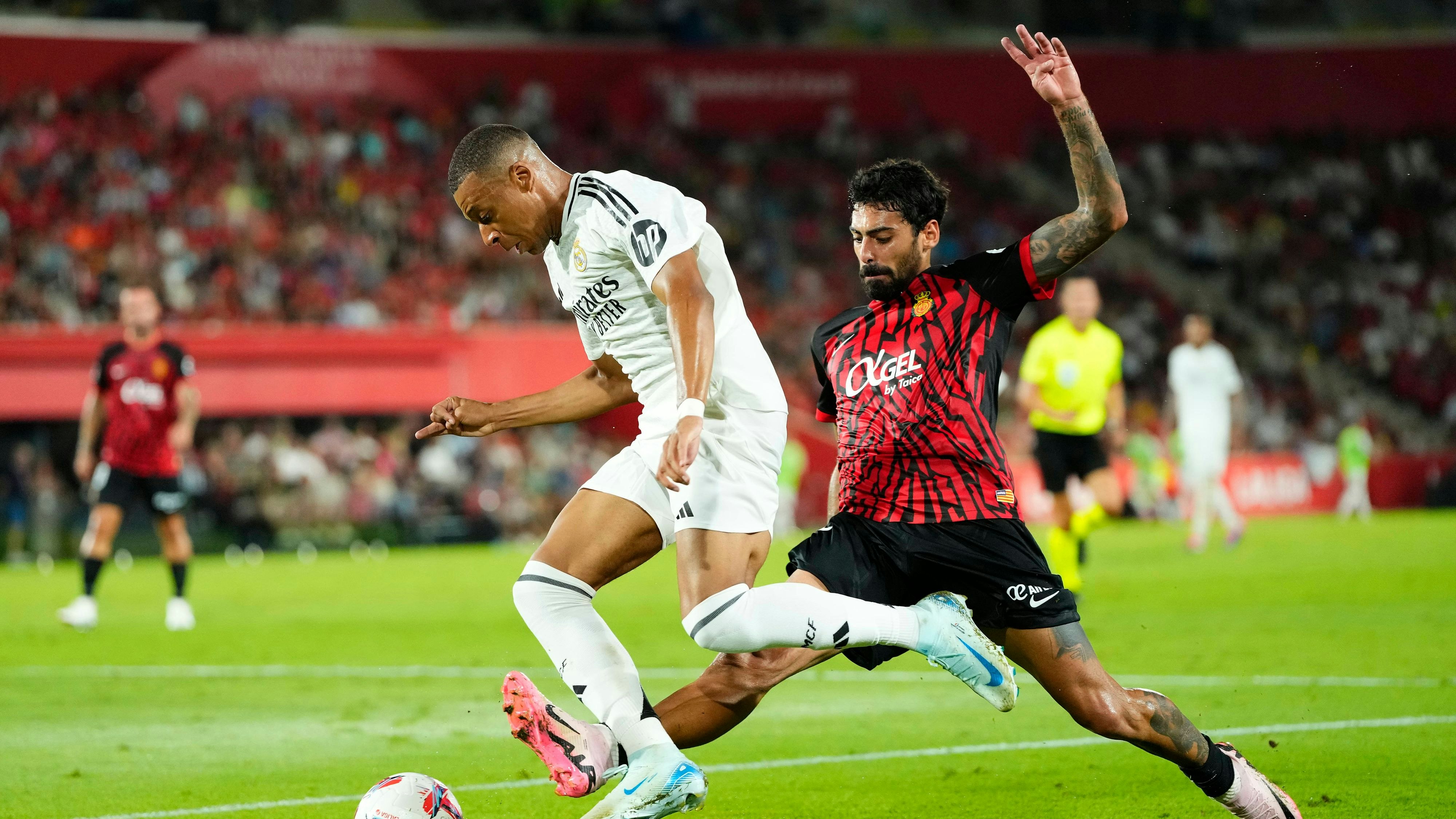 Kylian Mbappe blieb gegen Mallorca torlos.