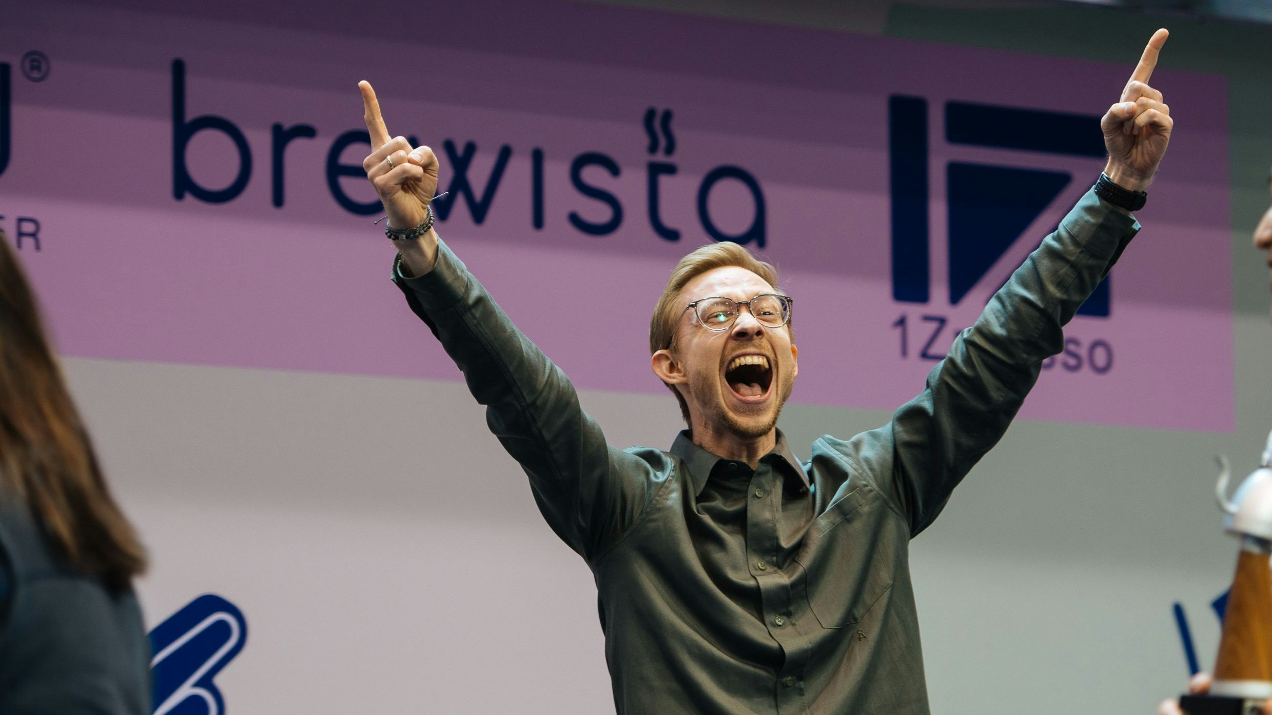 Der Moment des Sieges: Weltmeister im Kaffeebrühen 