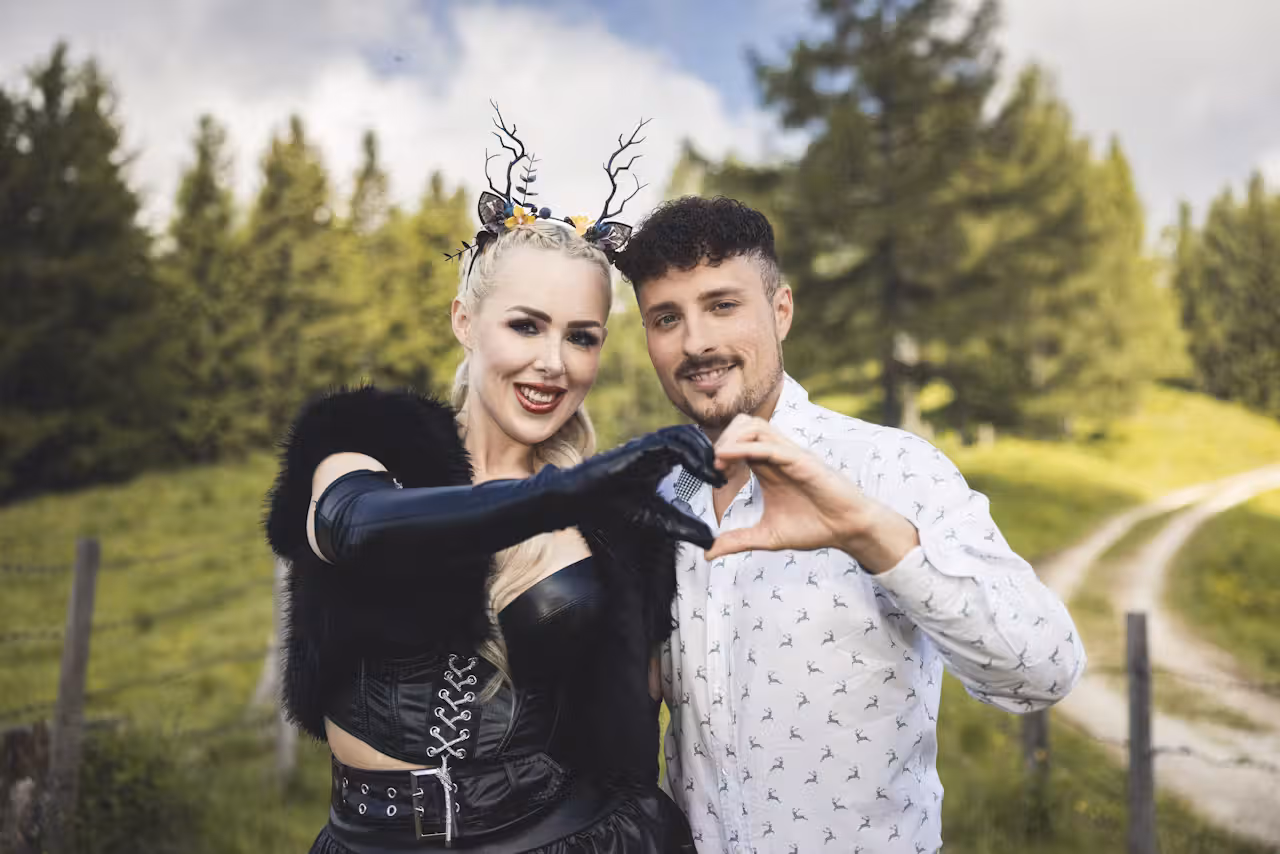 Lydia und Johannes sind das erste Paar aus dem 