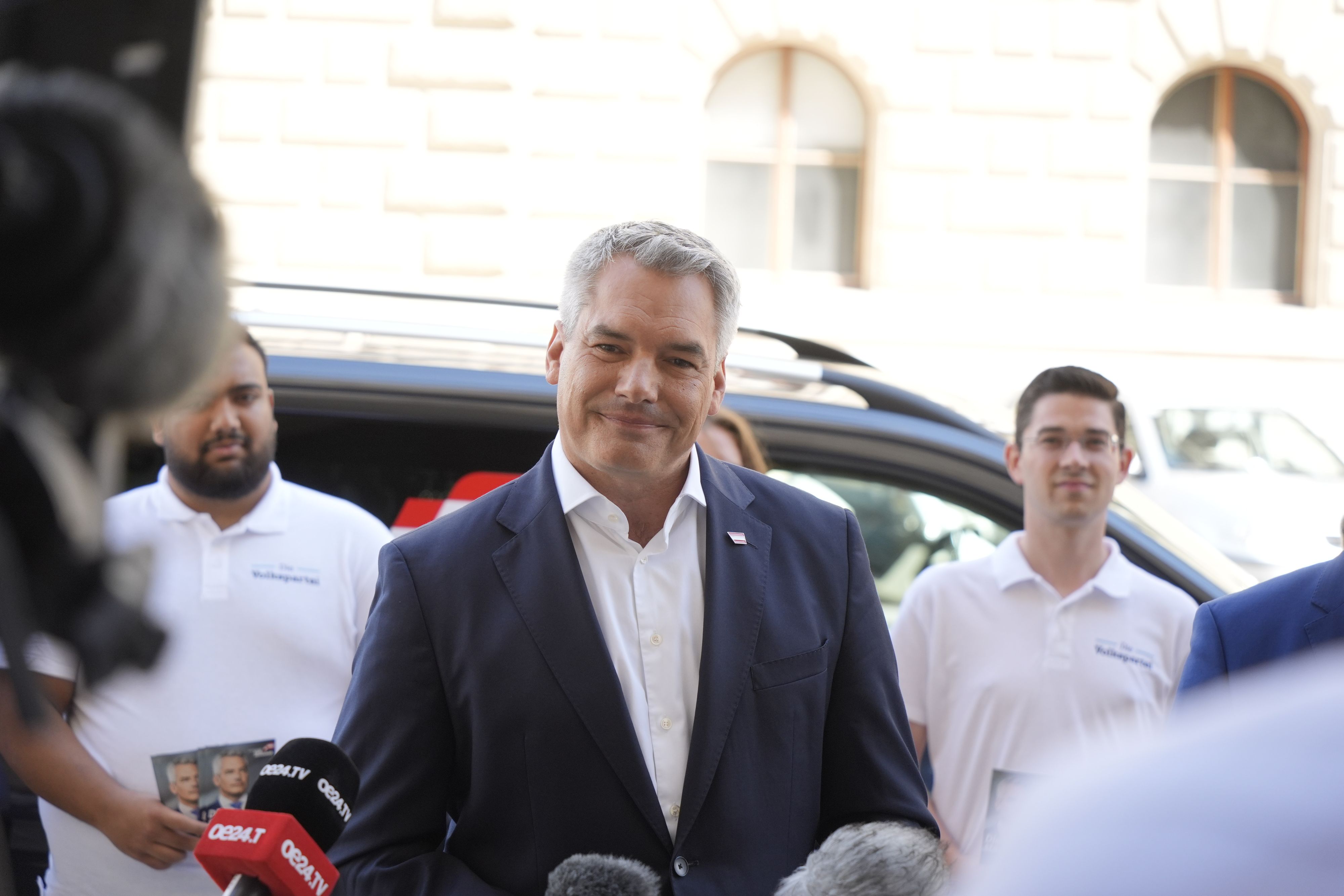 Am Montag startet Bundeskanzler Karl Nehammer seine Tour durch Österreich.