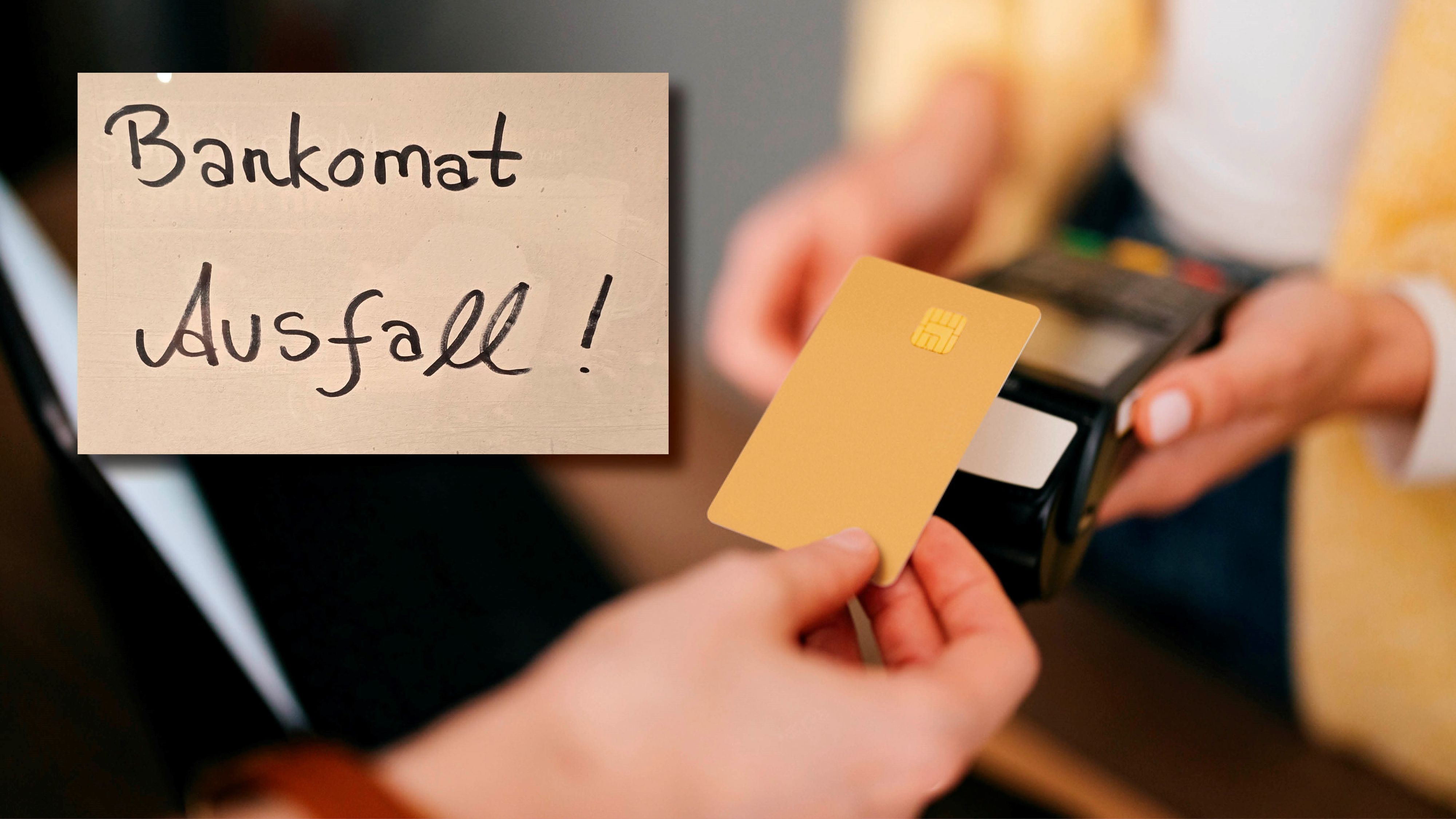 An vielen Orten konnten Konsumenten am Wochenende nicht mit ihrer Karte zahlen. (Symbolbild)