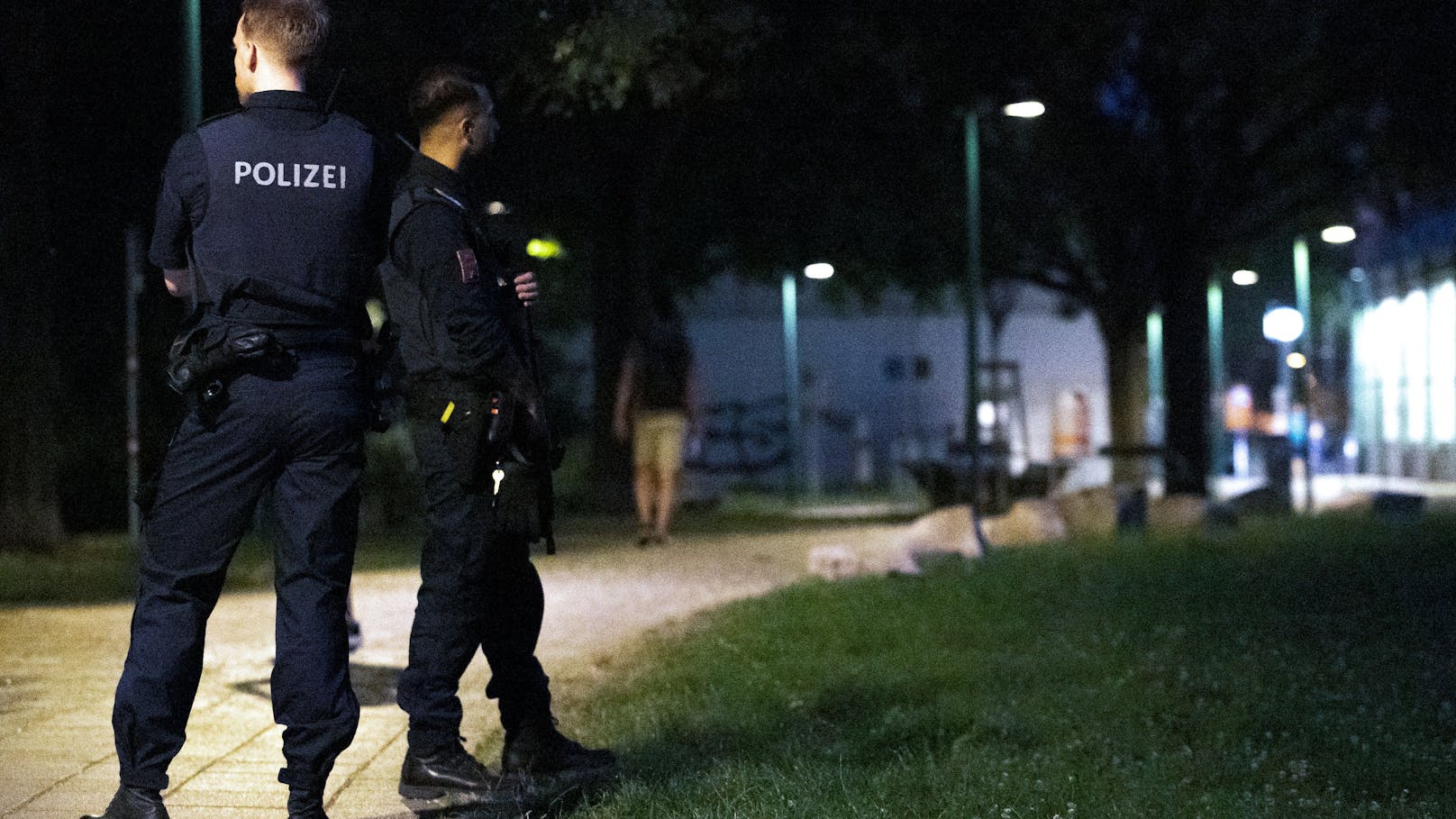 Teenies mit Waffen – WEGA-Einsatz in Wiener Park