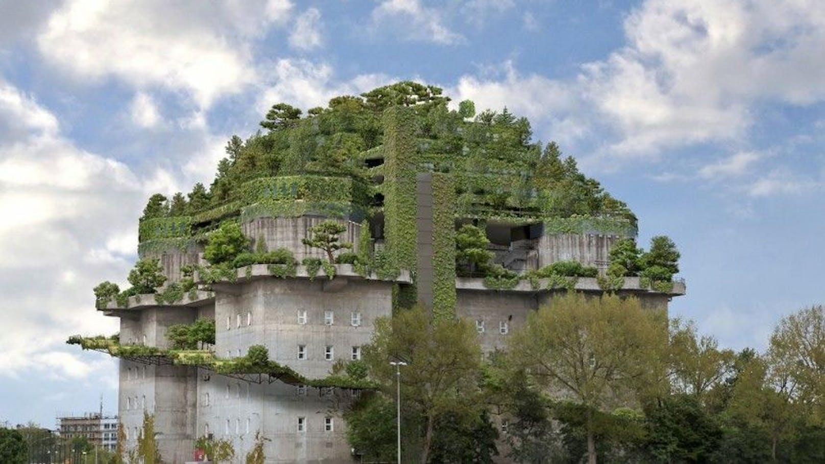 Nazi-Bunker ist nun Hotel- und Freizeitkomplex