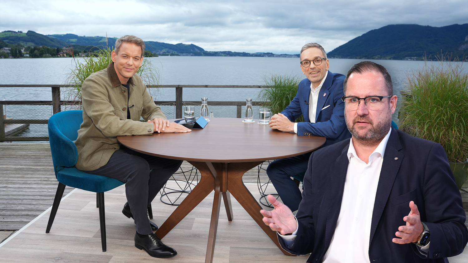 FPÖ-Generalsekretär Christian Hafenecker kritisierte die journalistische Arbeit des ORF beim Sommergespräch mit FPÖ-Chef Herbert Kickl.