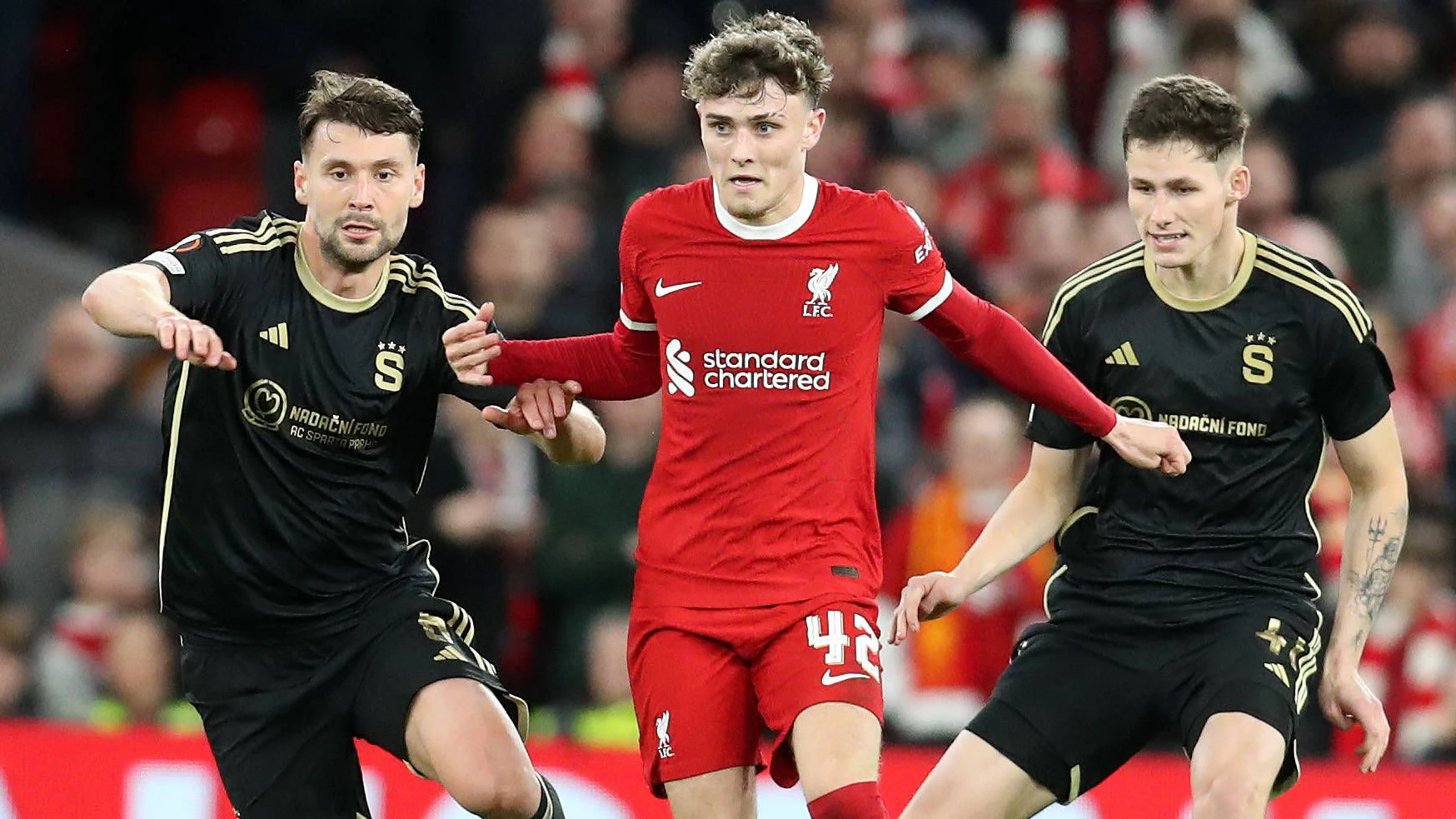Bobby Clark lief schon an der Anfield Road im Europacup auf.