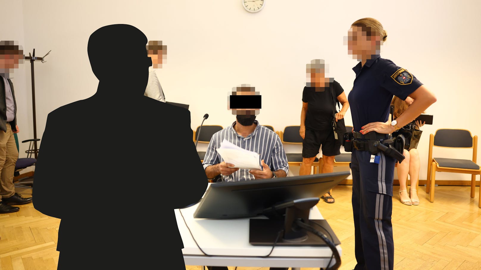 Flüchtlinge hausten in AMS-Büro – Hintermann taucht ab