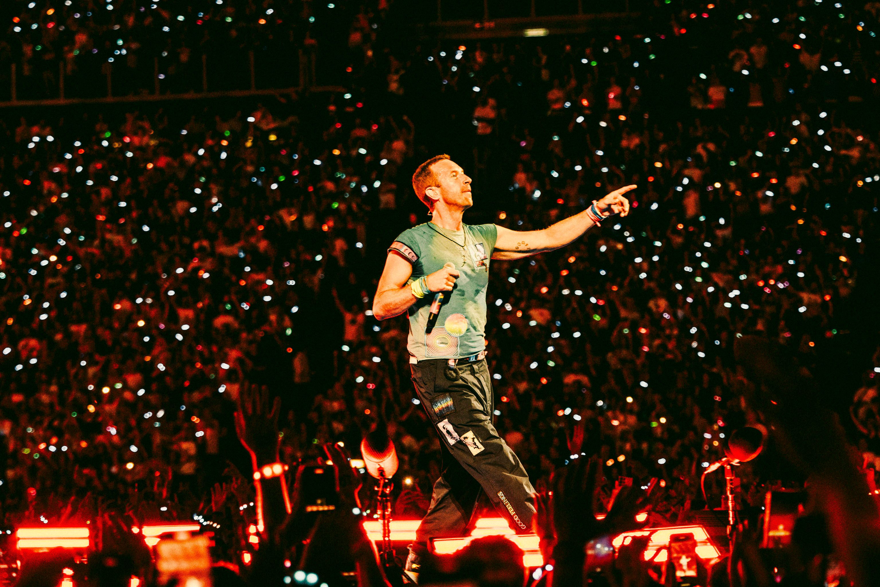 Coldplay heizt Wien ein.