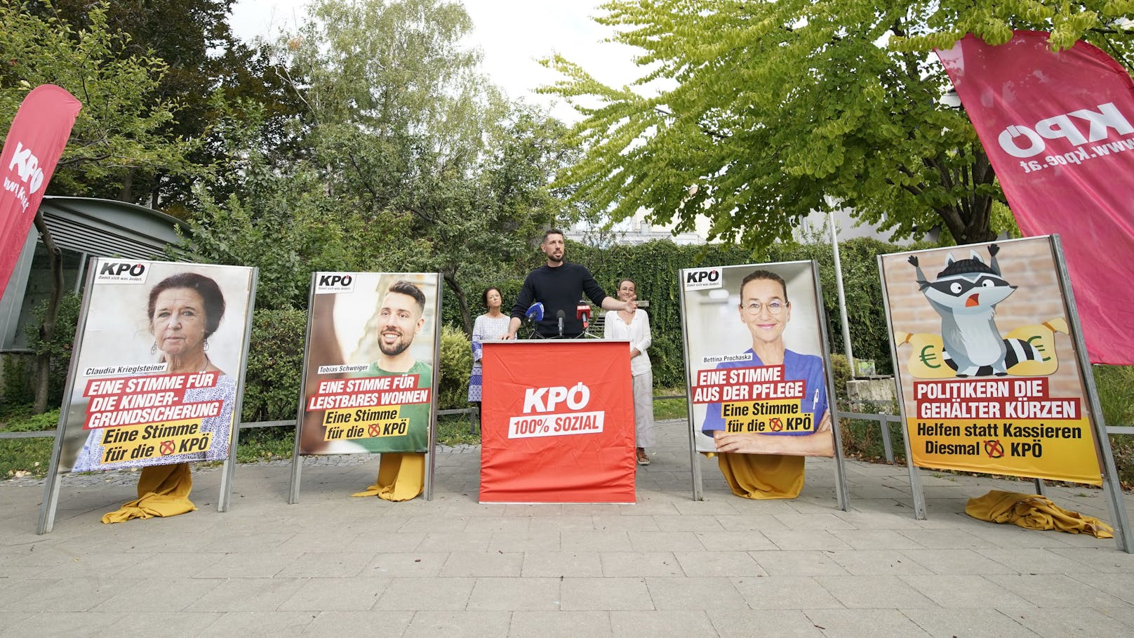 Politikgehälter kürzen – KPÖ startet in den Wahlkampf