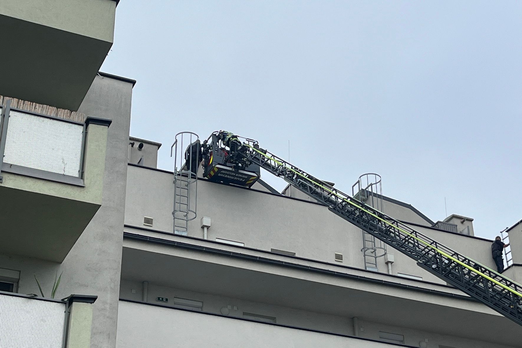 Die Feuerwehr musste anrücken.