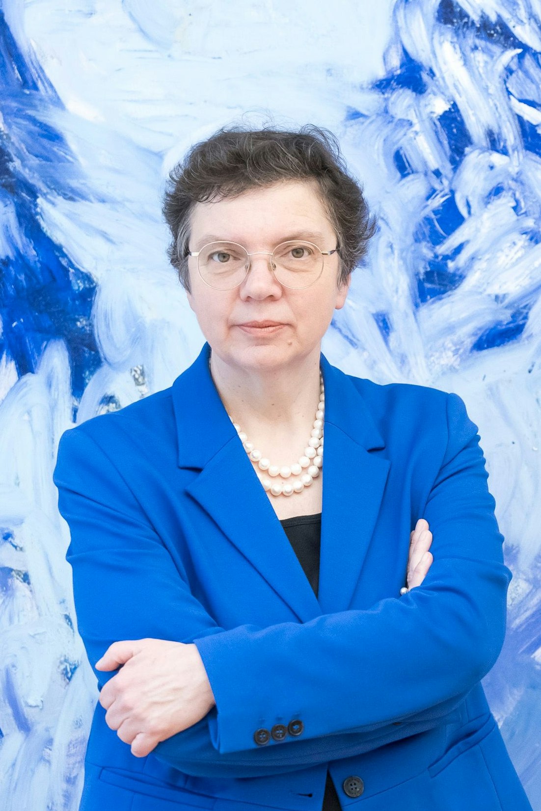 börsenexpertin monika rosen bei einem fototermin in den räumlichkeiten der tageszeitung heute, heute premium, 20231214 foto: helmut graf/tageszeitung heute