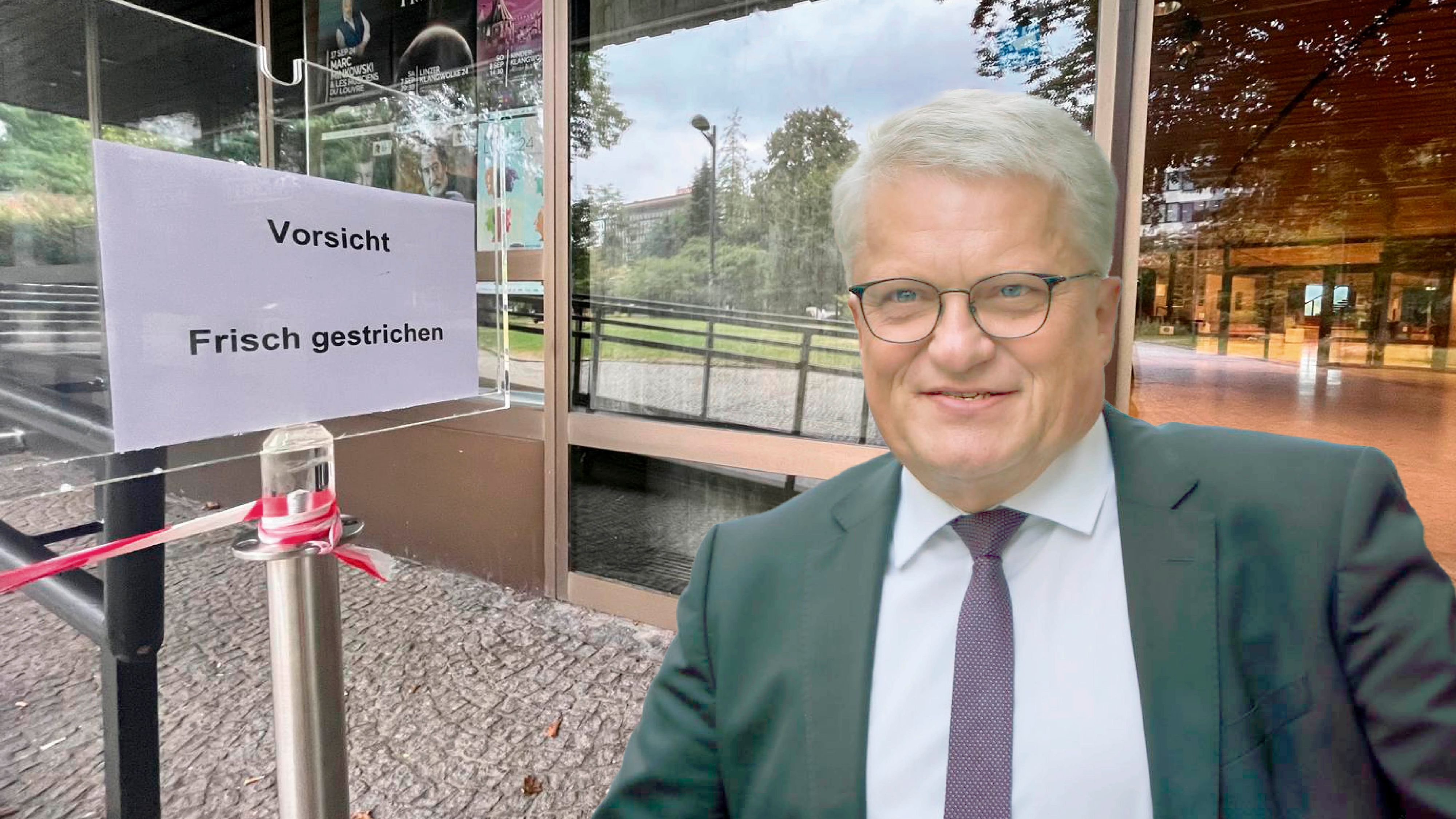 Baustelle Brucknerhaus: Der Linzer Bürgermeister Klaus Luger (SPÖ) gerät immer mehr unter Druck.