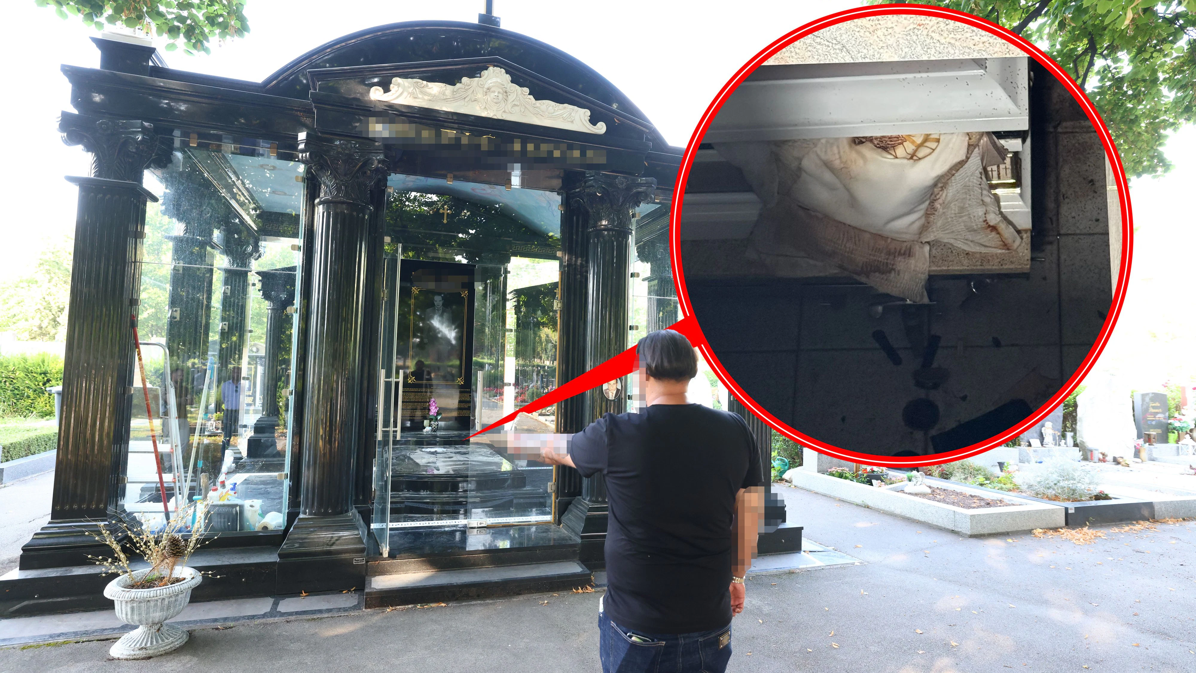 Heute.at - Wiener fassungslos – Einbrecher öffneten Opas Sarg